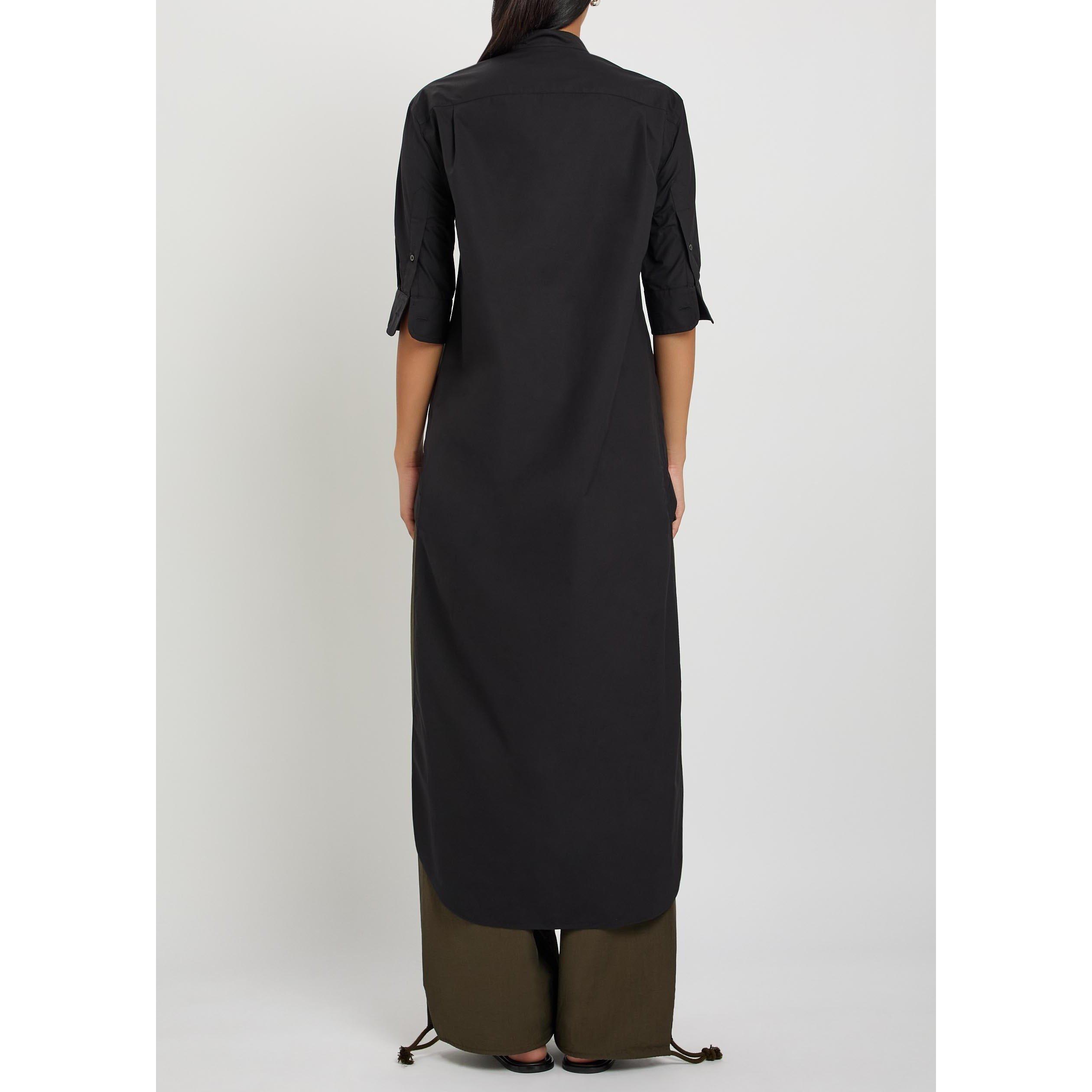 BLACK - JW Anderson - Women's Cotton Piqué Bib Shirt - 3