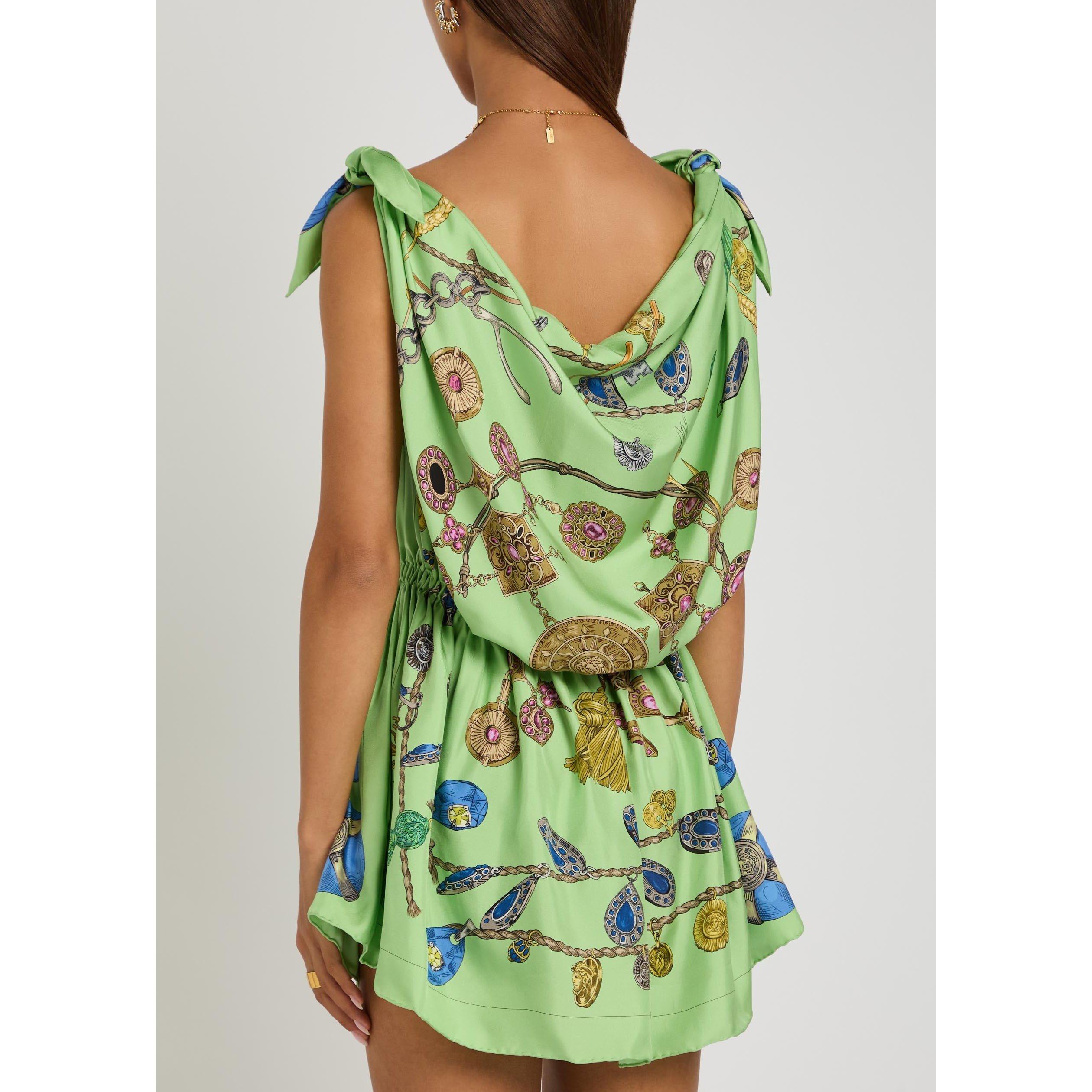 BLACK AND OTHER - Versace - DRESS FOULARD  FINISHED 90X 90 - 3