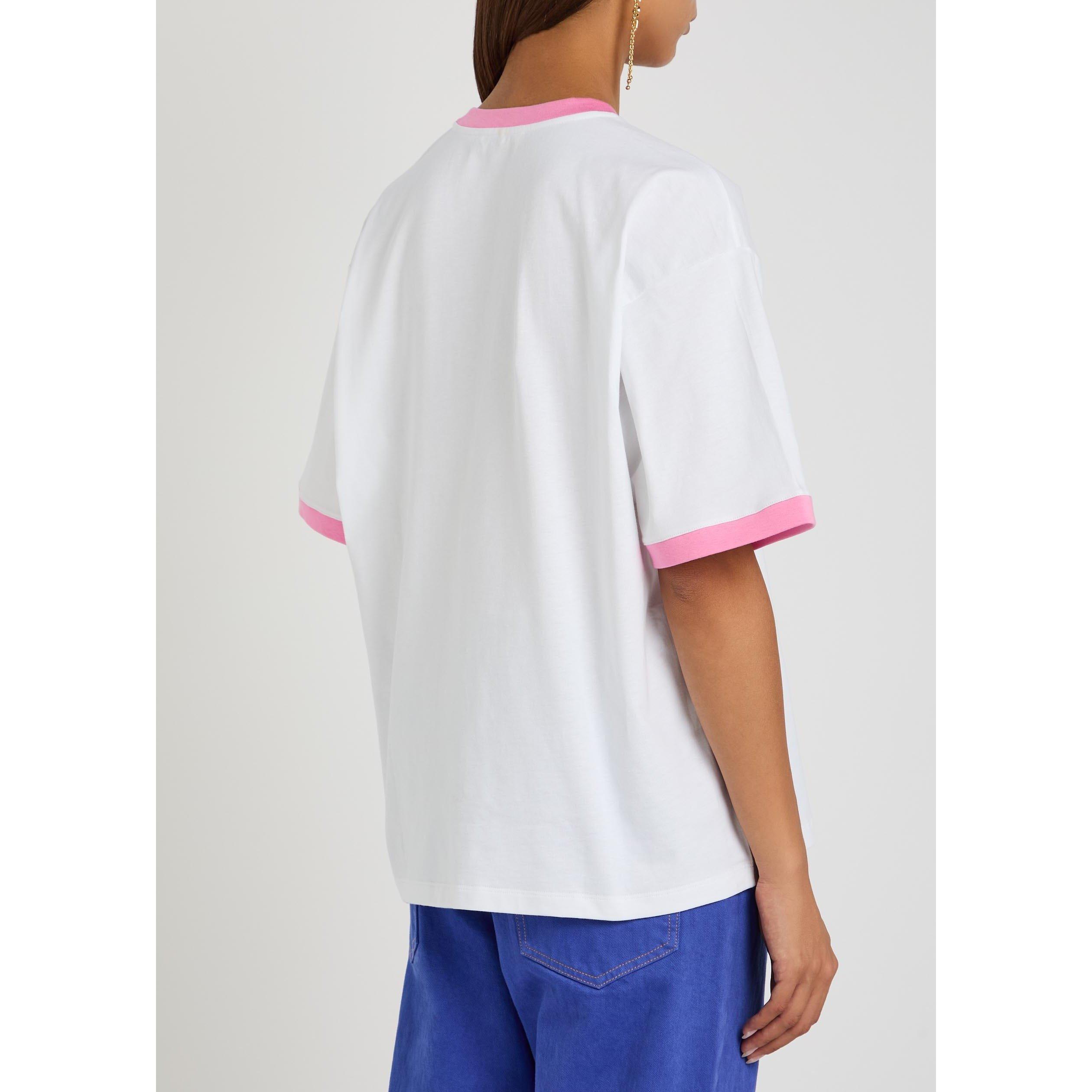 WHITE AND OTHER - Versace - T-SHIRT COTTON JERSEY WITH MED - 3