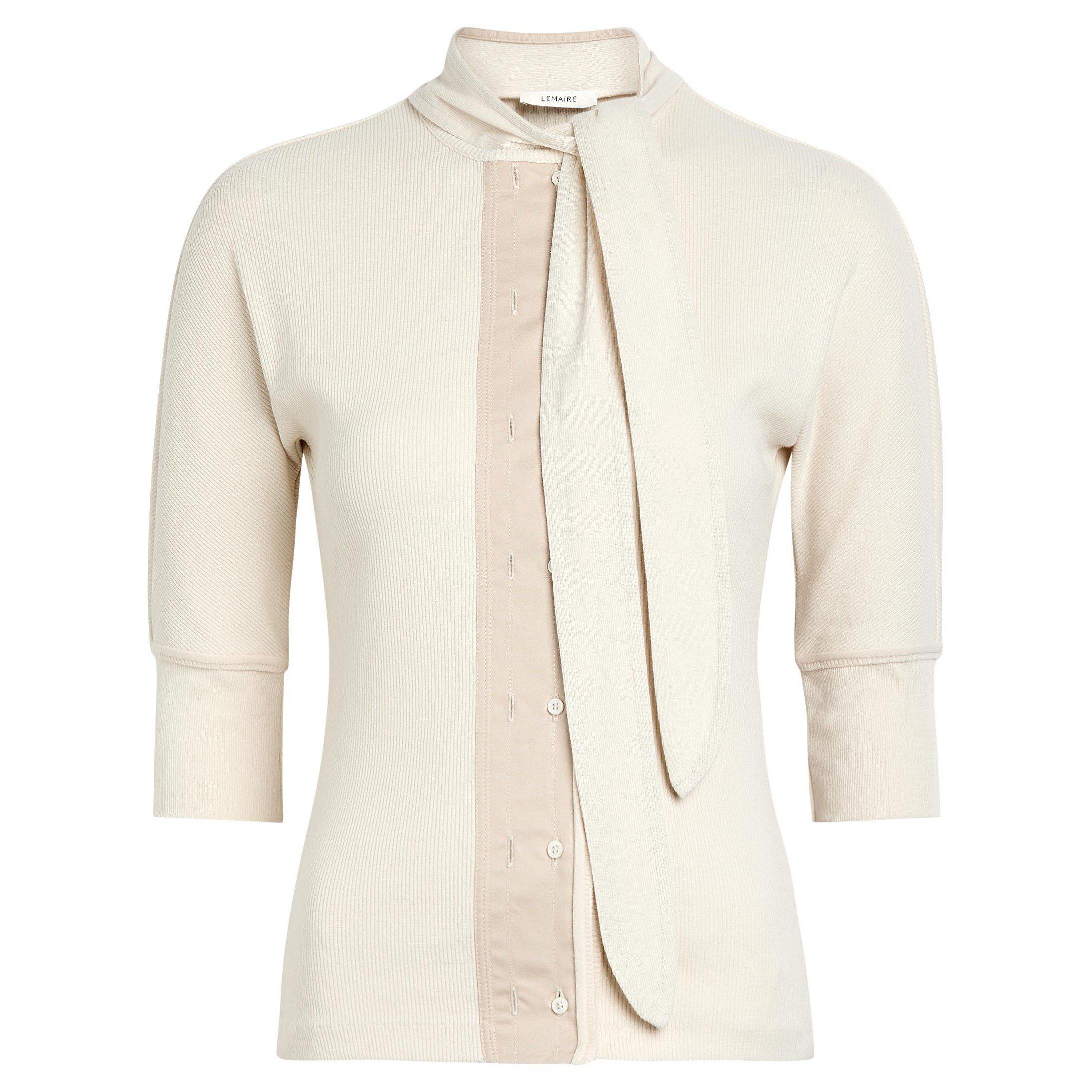 CREAM - Lemaire - ASCOT T-SHIRT