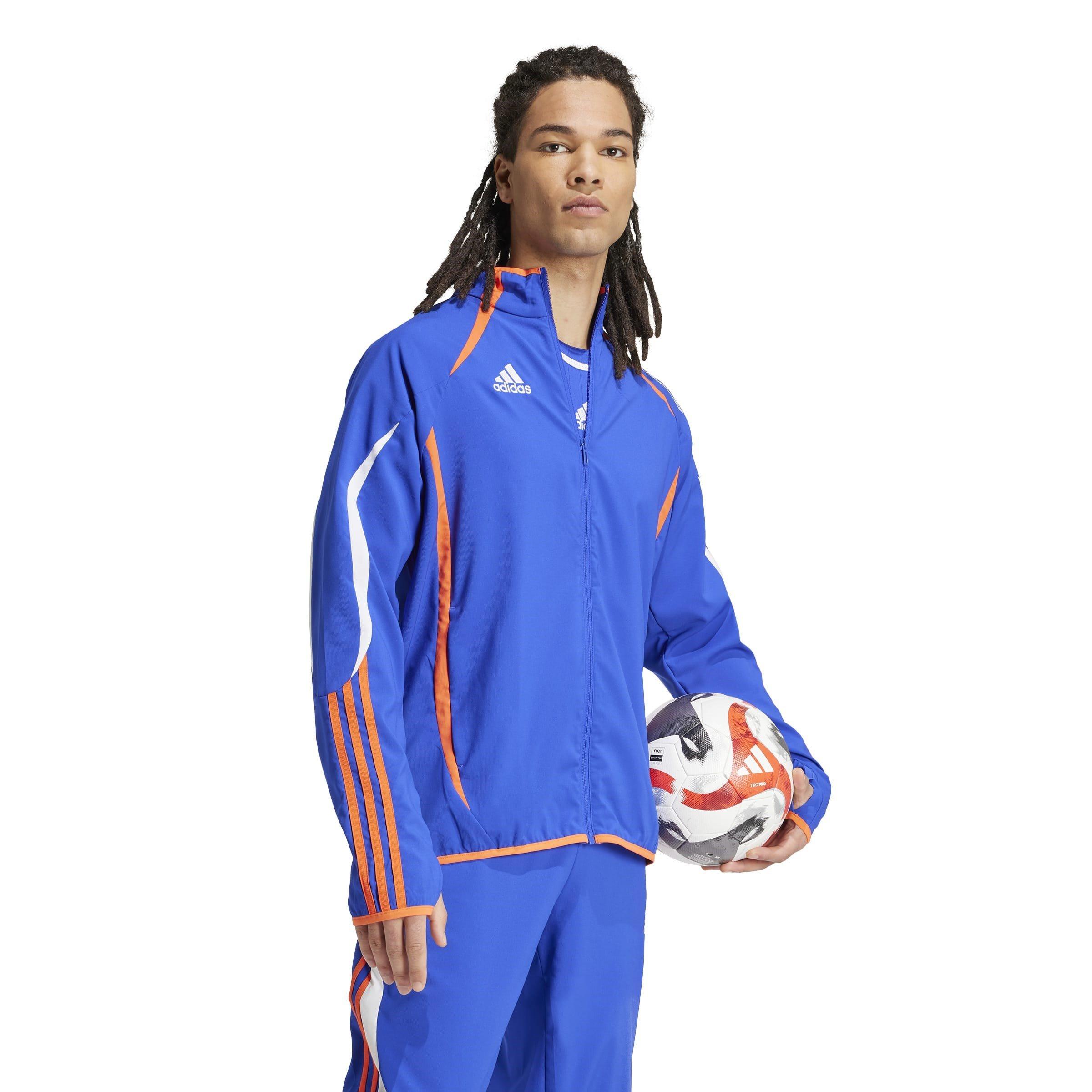 Azul - adidas - Woven Jacket Anorak Mens - 4