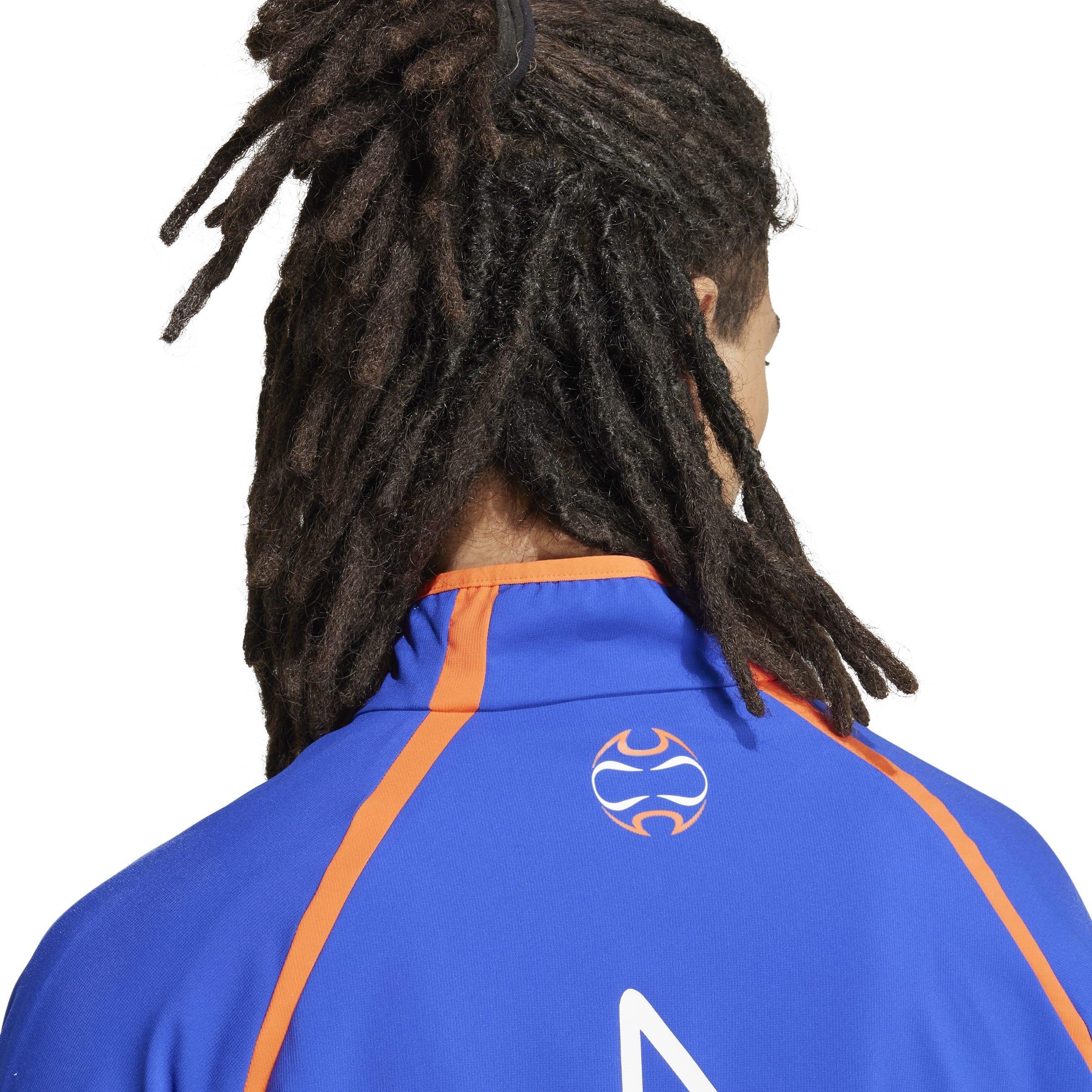 Azul - adidas - Woven Jacket Anorak Mens - 5