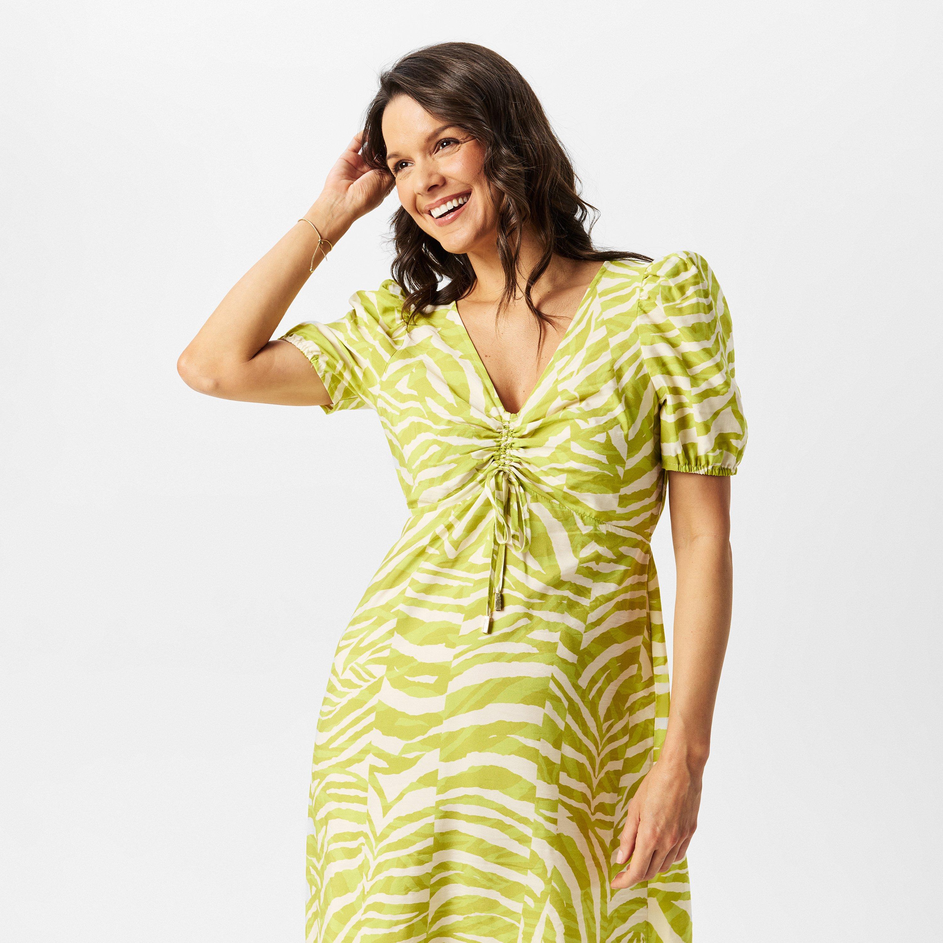 lime Zebra - Biba - Biba Printed Tea Dress - 3