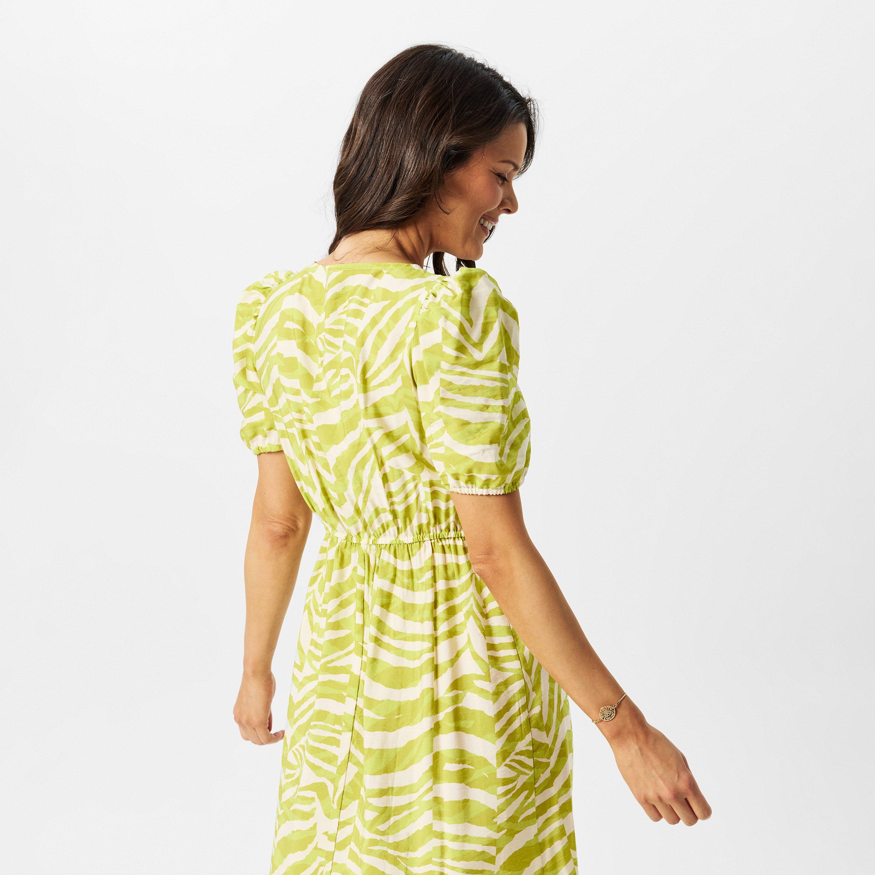 lime Zebra - Biba - Biba Printed Tea Dress - 4