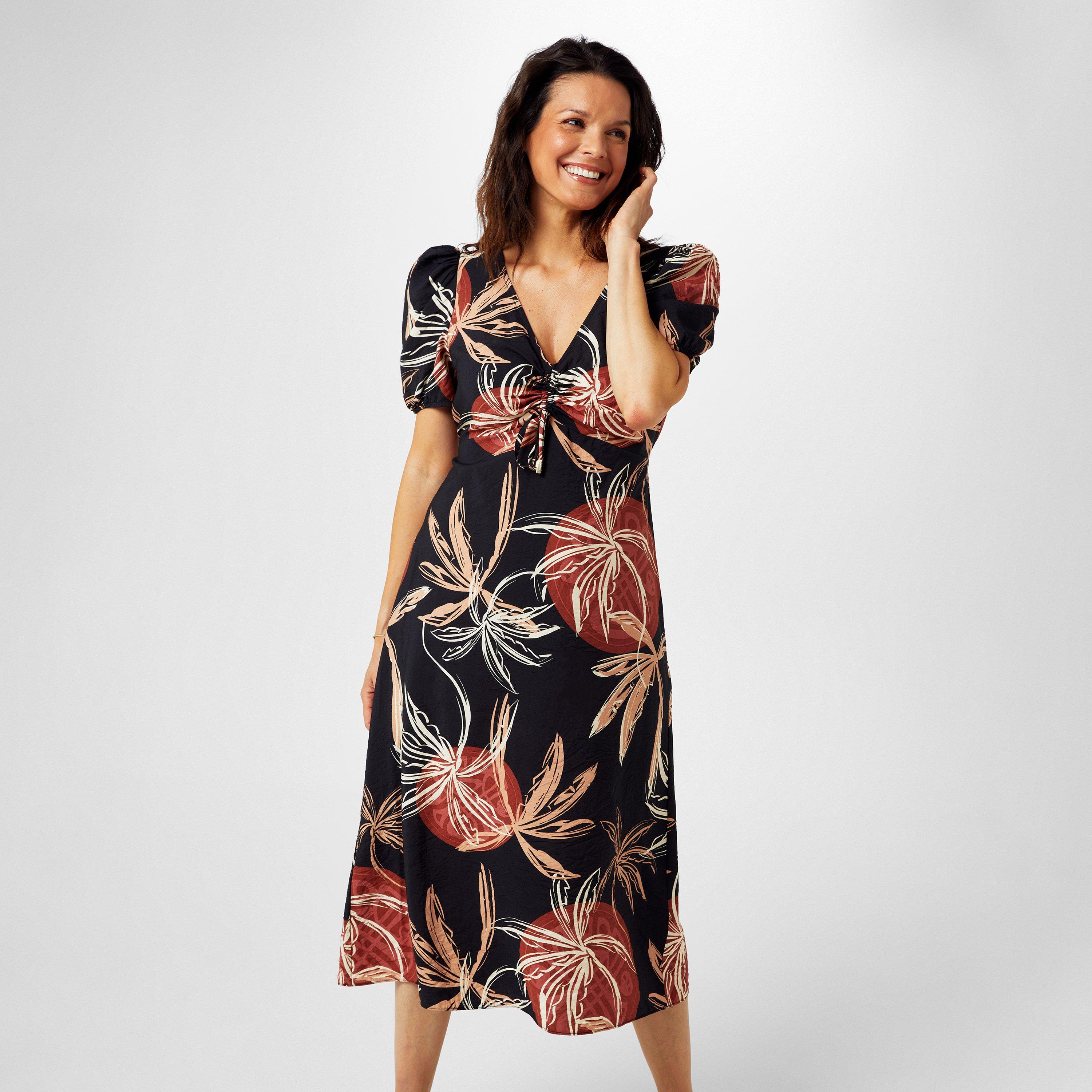 Sunset Print - Biba - Printed Tea Dress - 3