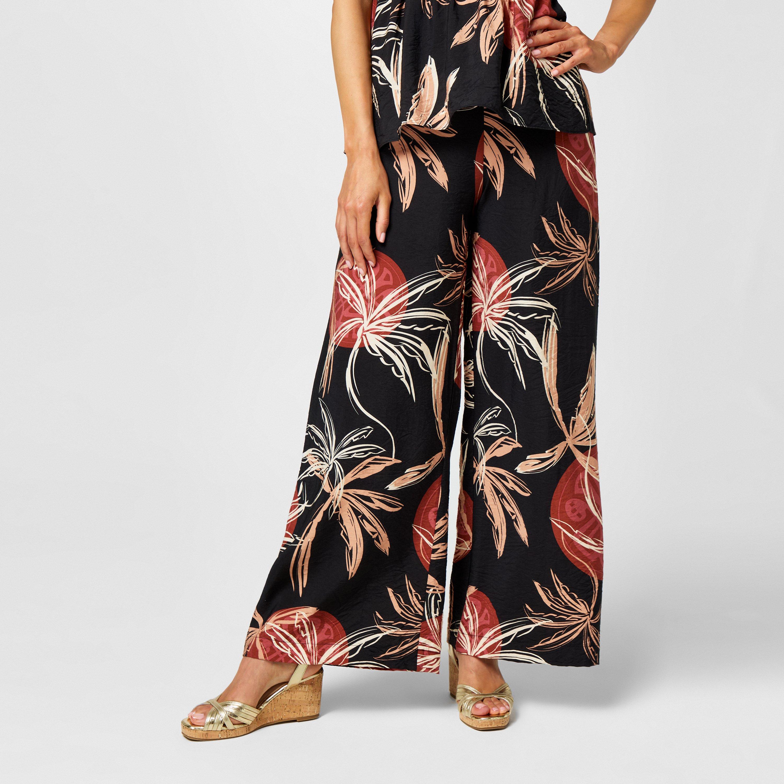 Zonsondergang Print - Biba - Biba Wide Leg Trouser - 3