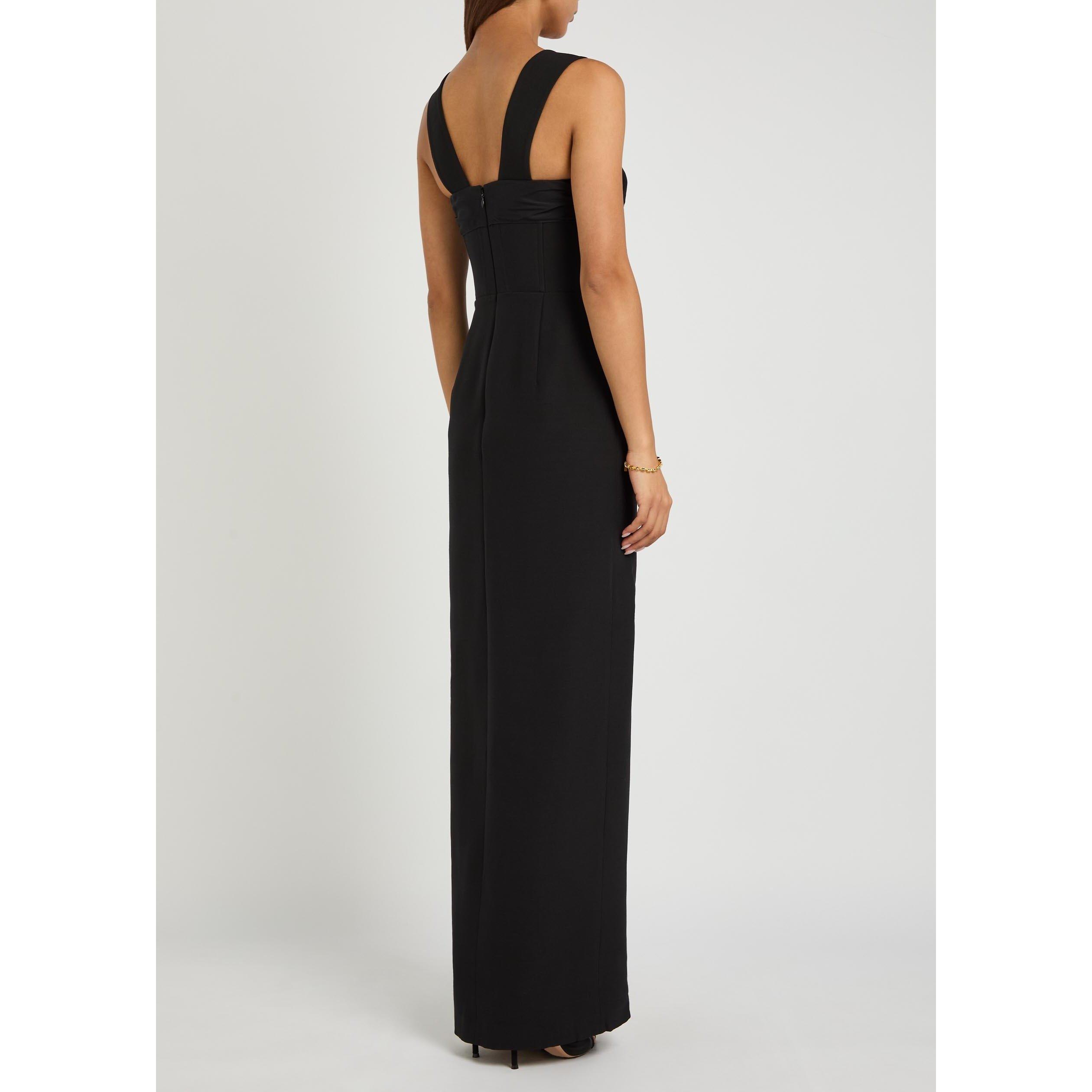 BLACK - Patrick McDowell - KATHLEEN CORSET DRESS WITH EMB - 3