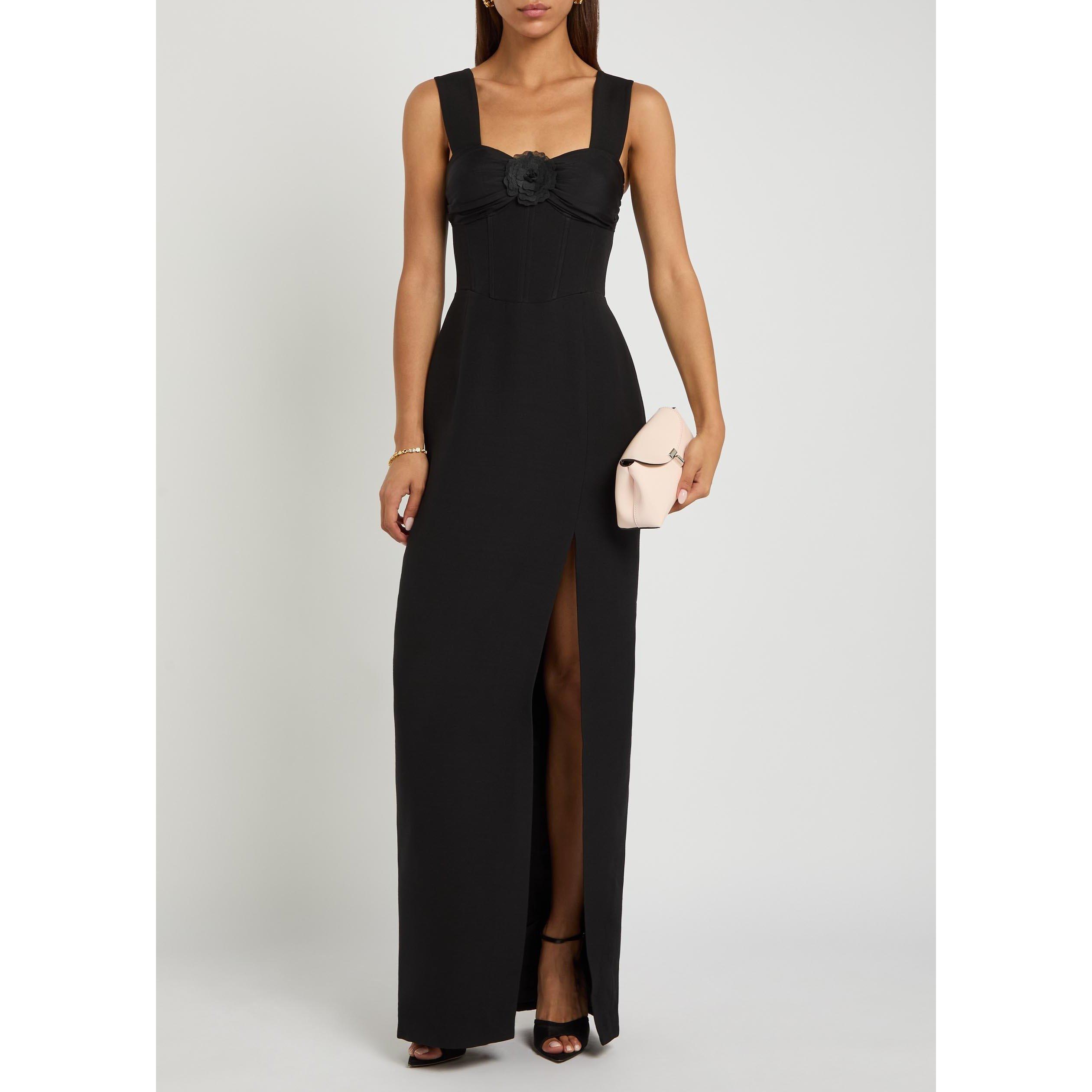 BLACK - Patrick McDowell - KATHLEEN CORSET DRESS WITH EMB - 5