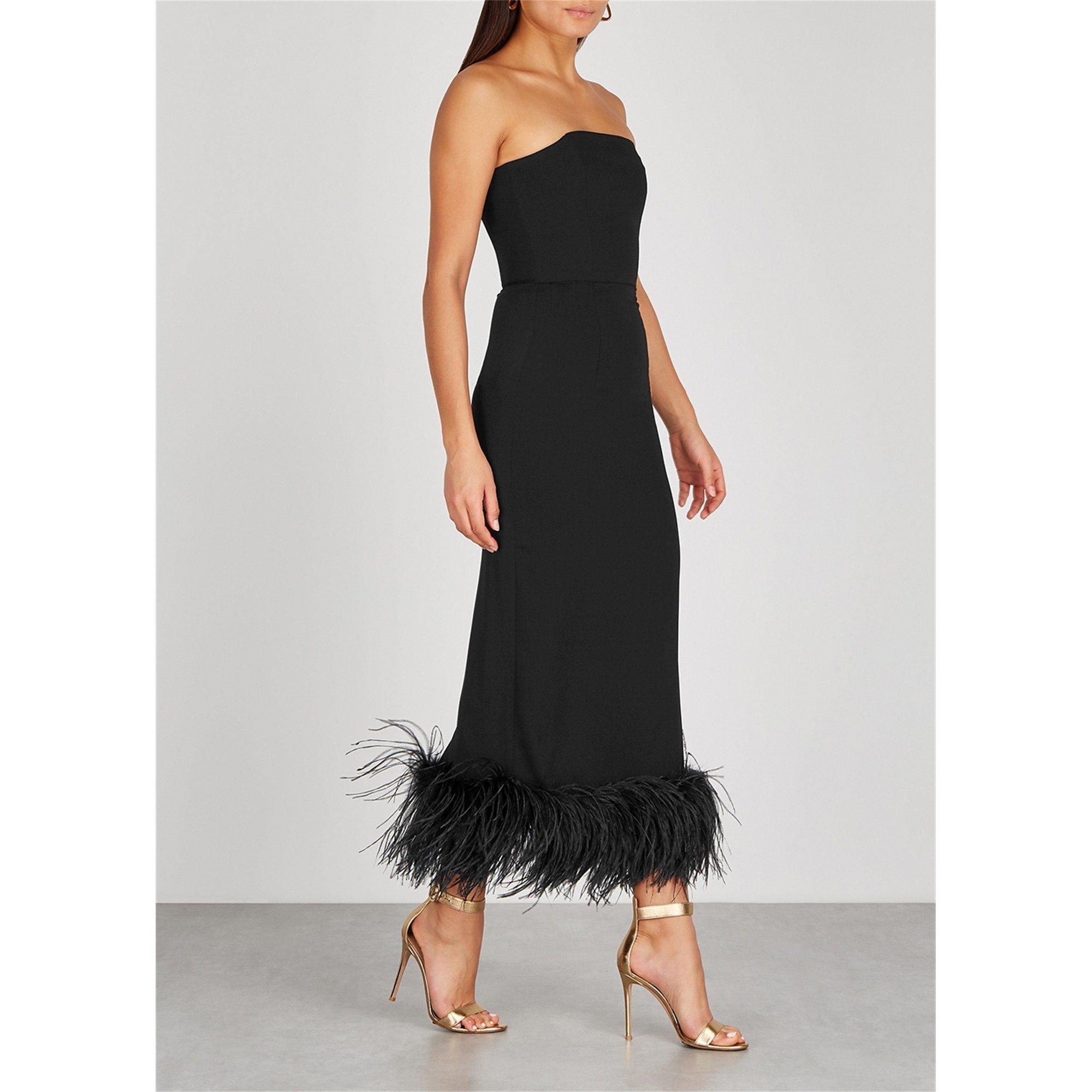 BLACK - 16Arlington - LD STRAPLESS MINELLI MIDI DRS - 2
