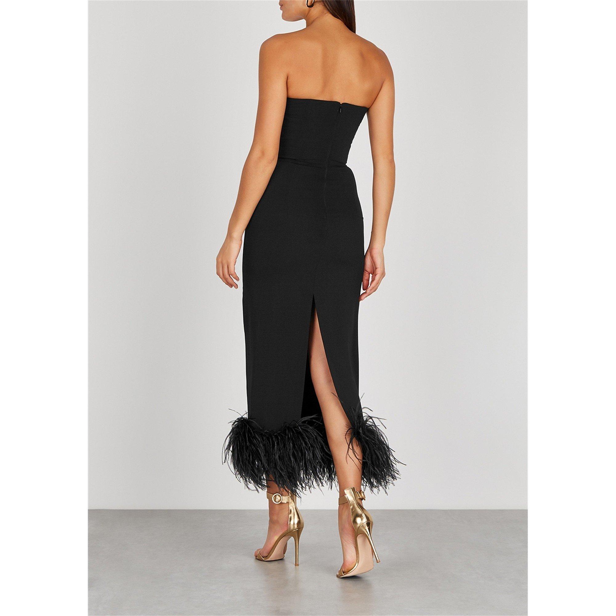 BLACK - 16Arlington - LD STRAPLESS MINELLI MIDI DRS - 3