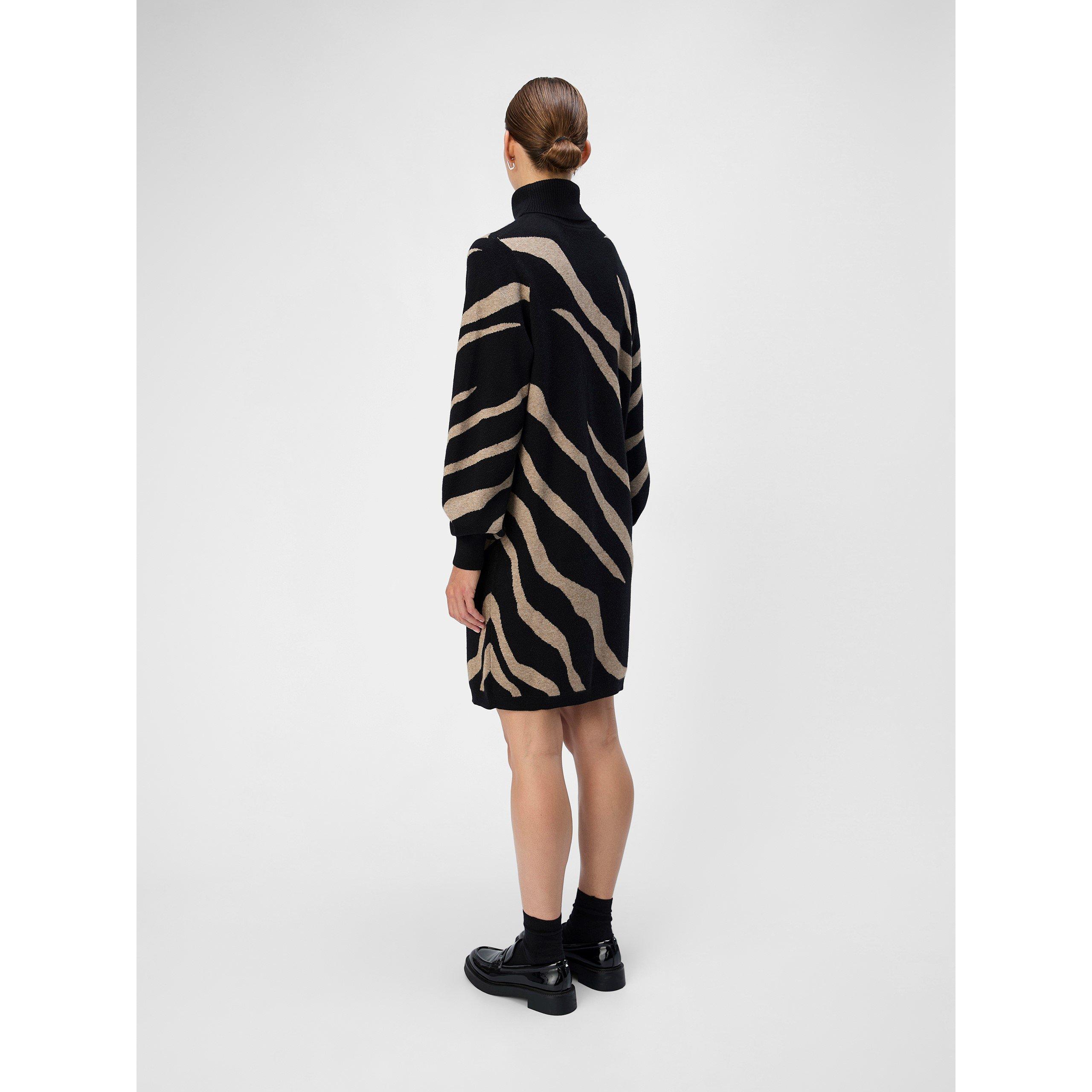 Pusti zebra - Object - Women's Ray Knitted Jumper Dress - 3
