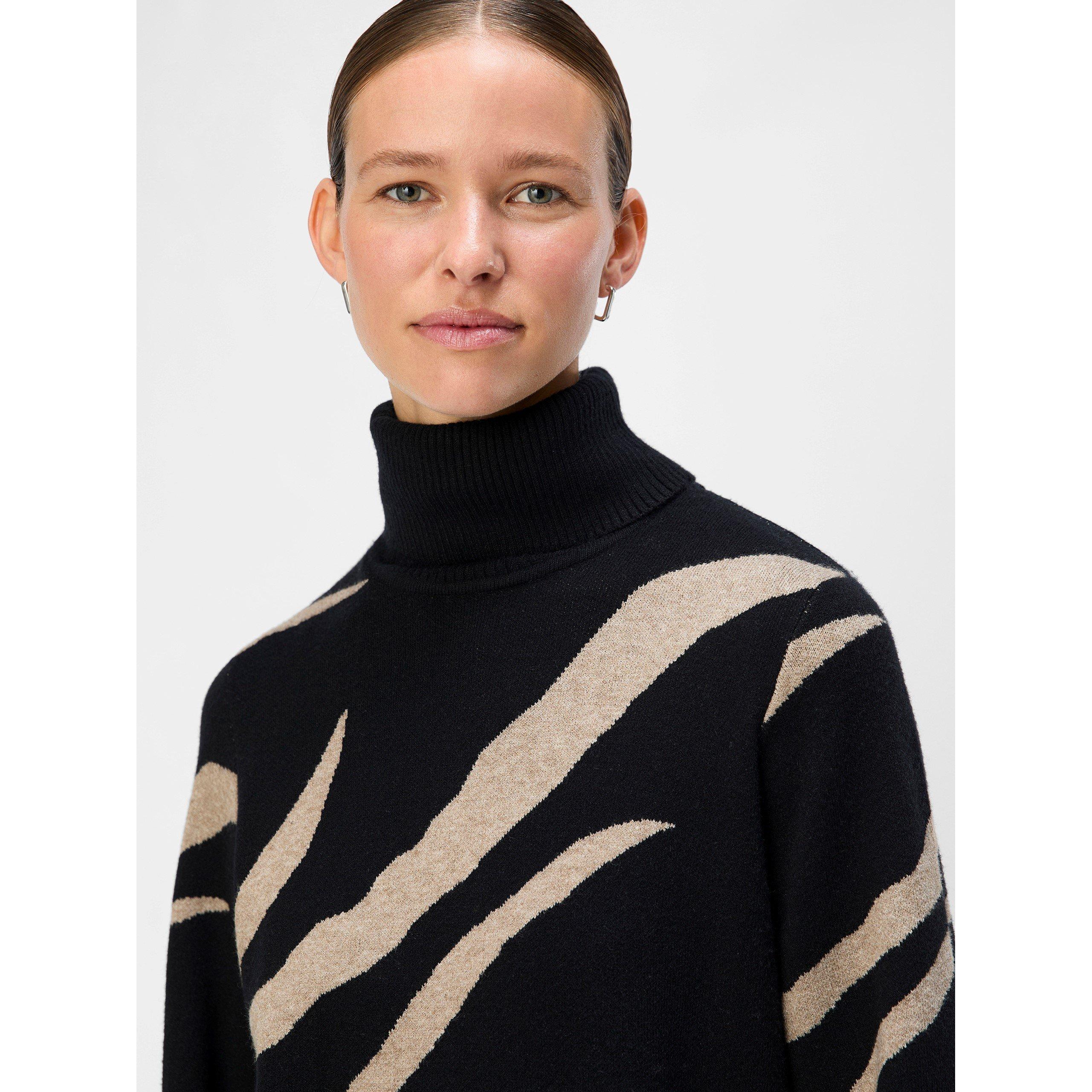 Pusti zebra - Object - Women's Ray Knitted Jumper Dress - 4