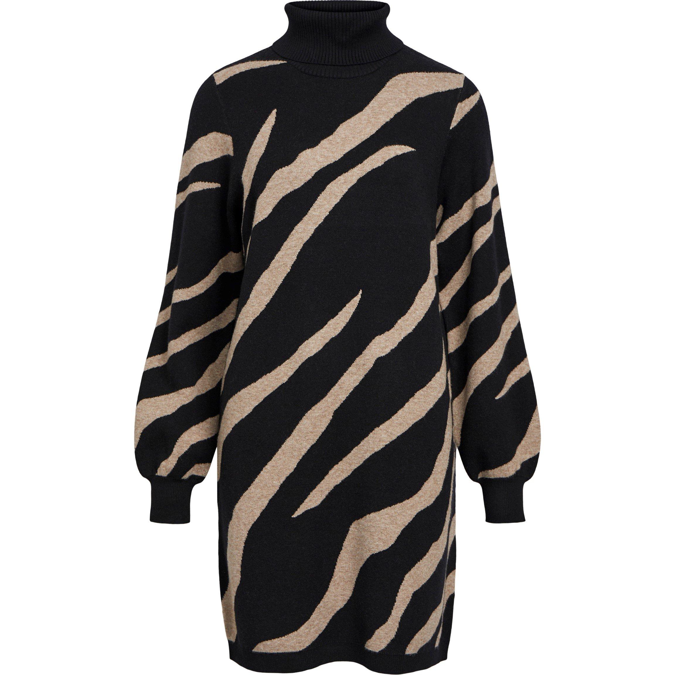 Pusti zebra - Object - Women's Ray Knitted Jumper Dress - 5