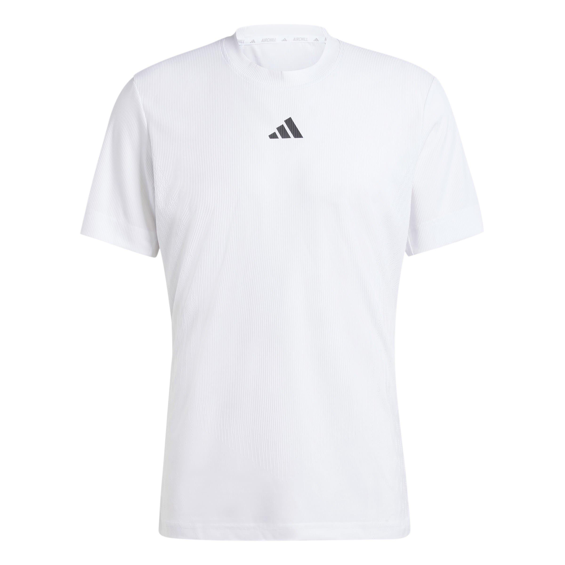 Adidas Men's Airchill Tennis Tee Pro - White - 2XL