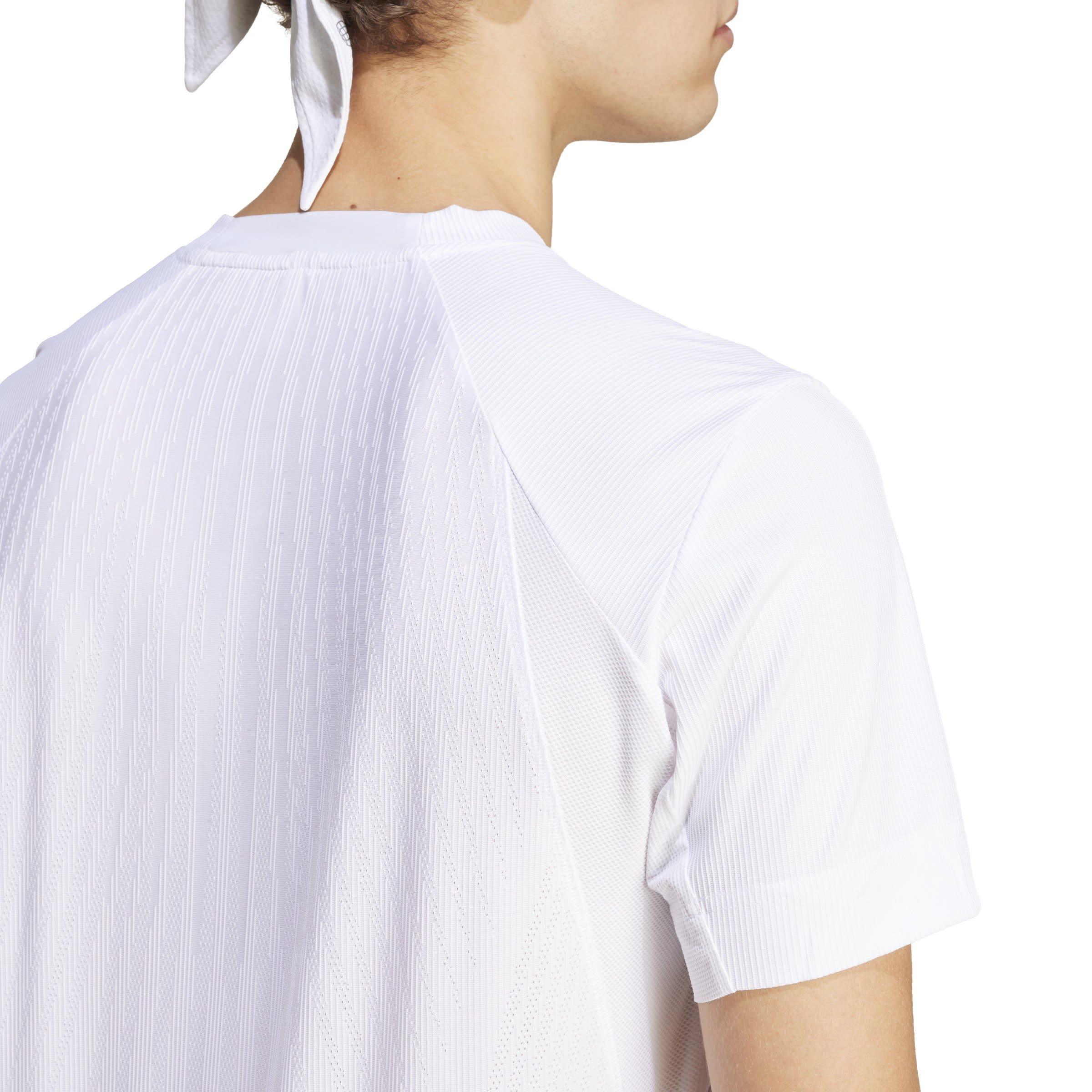 Bianco - adidas - Airchill Tennis Tee Pro - 2