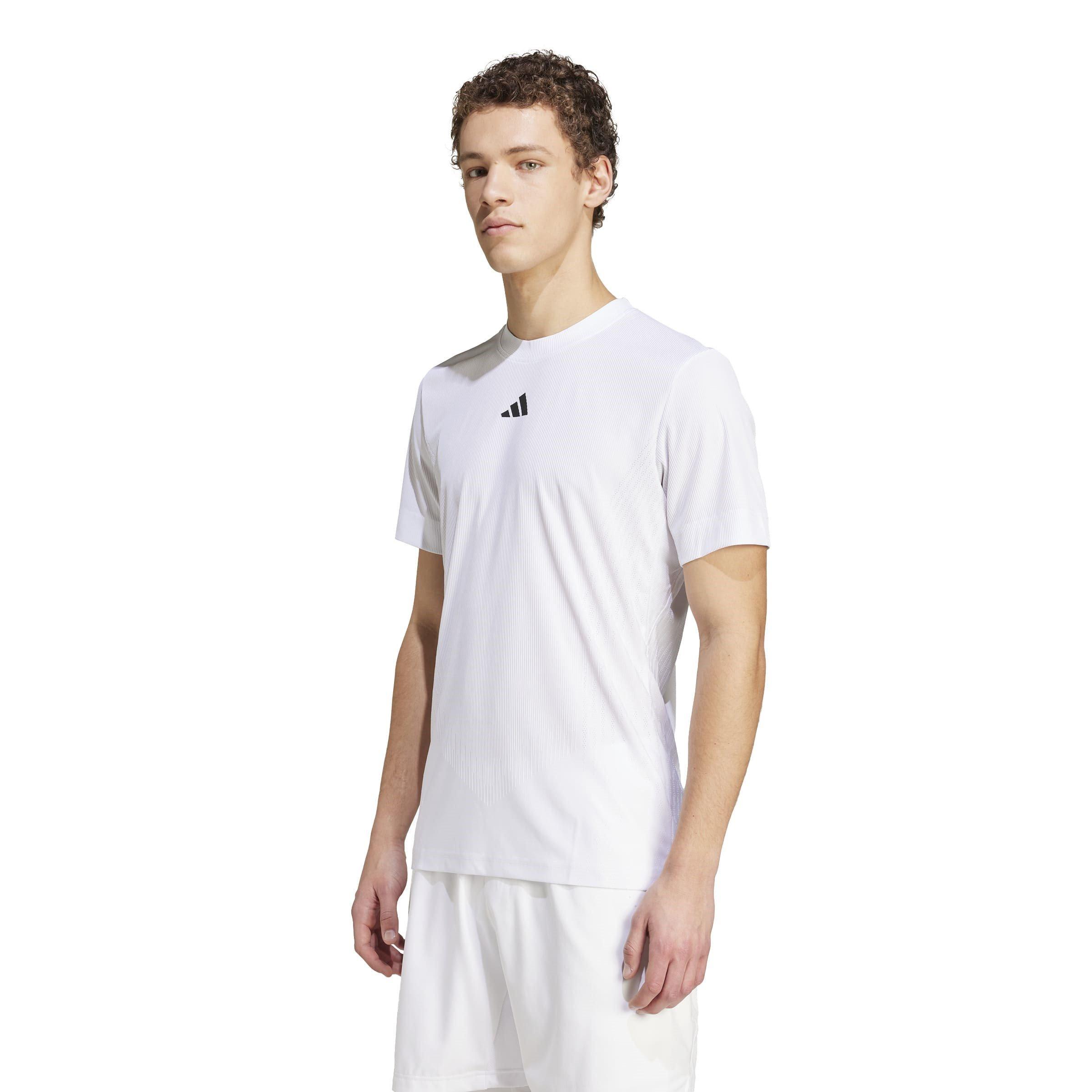 Bianco - adidas - Airchill Tennis Tee Pro - 3