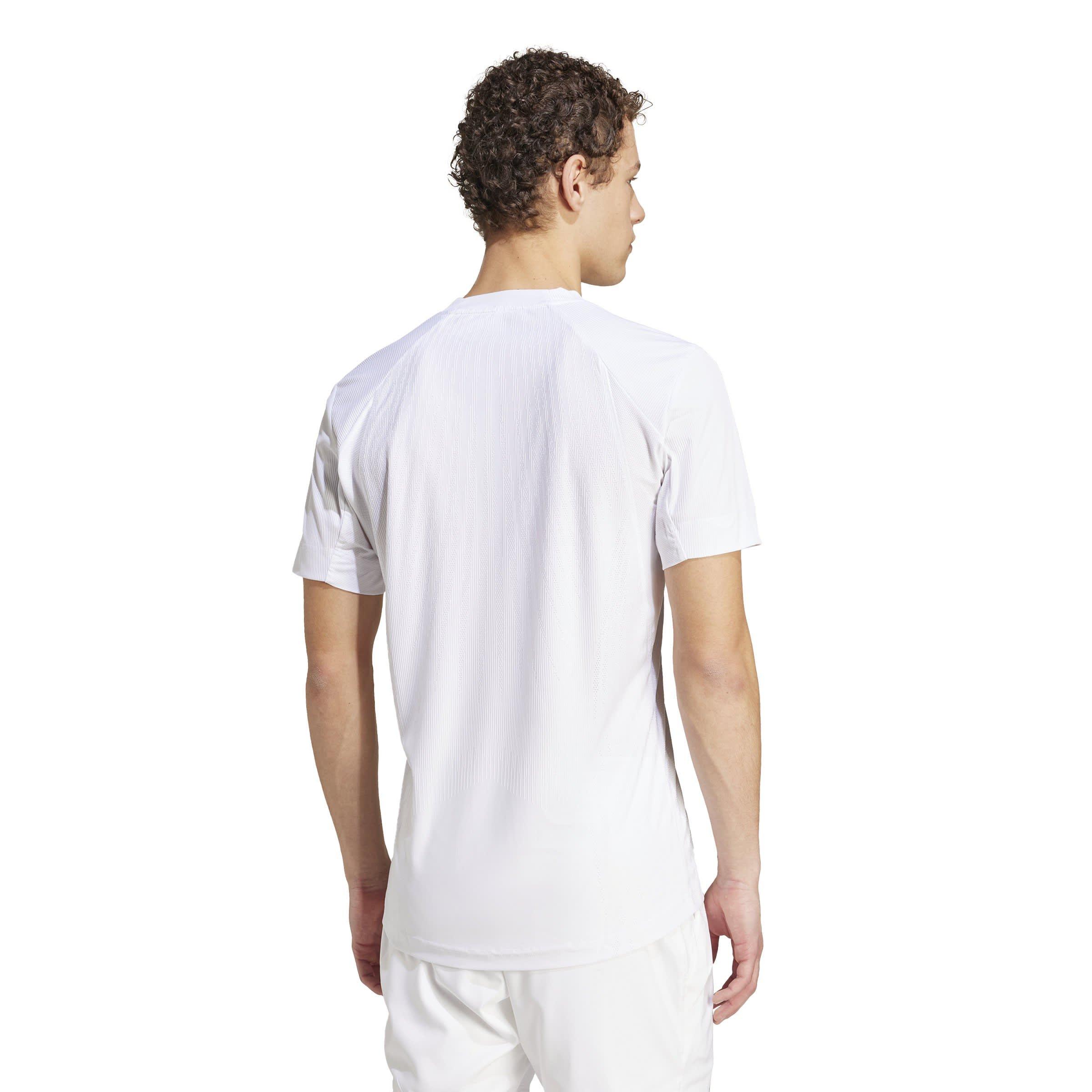 Bianco - adidas - Airchill Tennis Tee Pro - 4