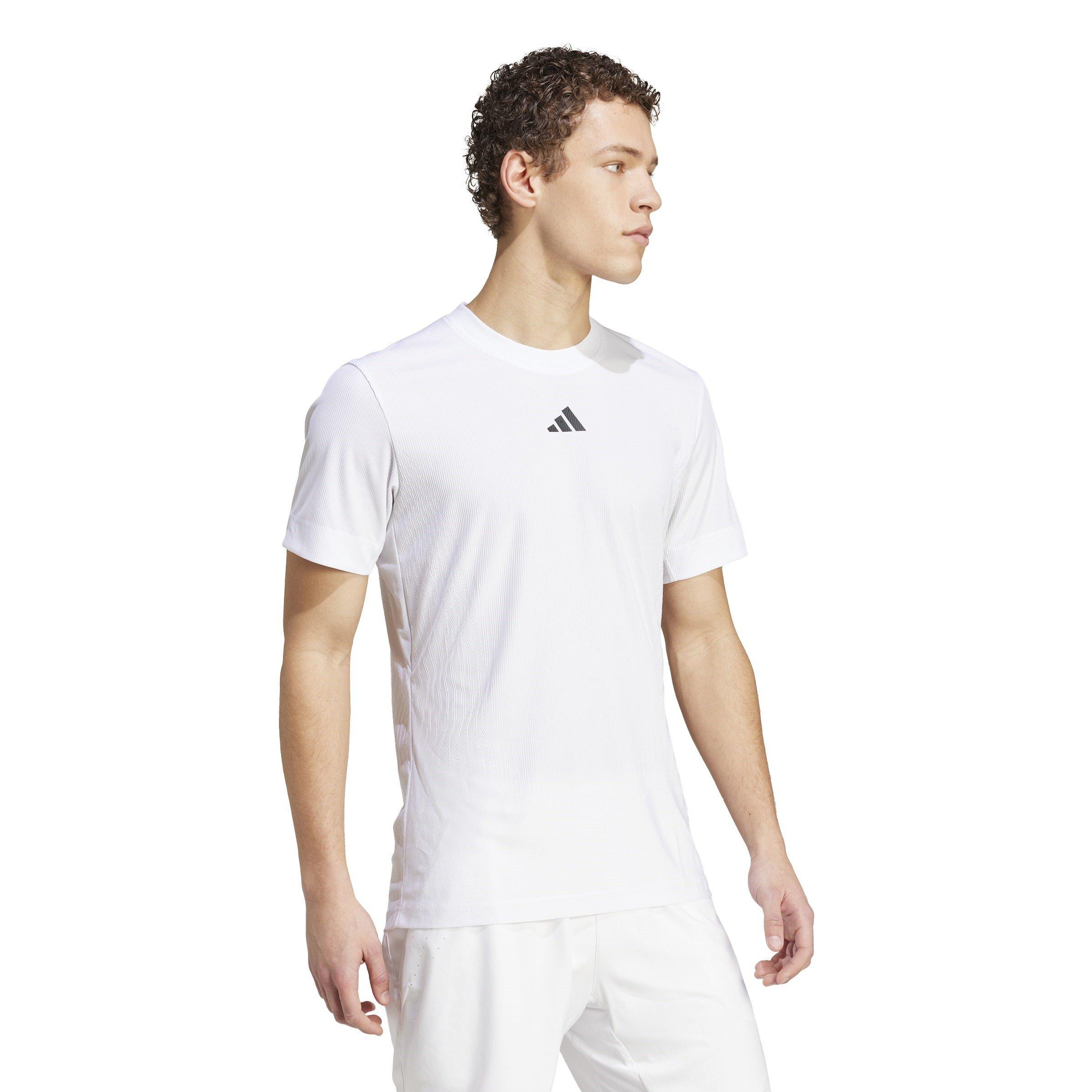 Bianco - adidas - Airchill Tennis Tee Pro - 5