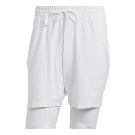 adidas Tennis Pro AEROREADY Shorts and Inner Shorts Set Mens