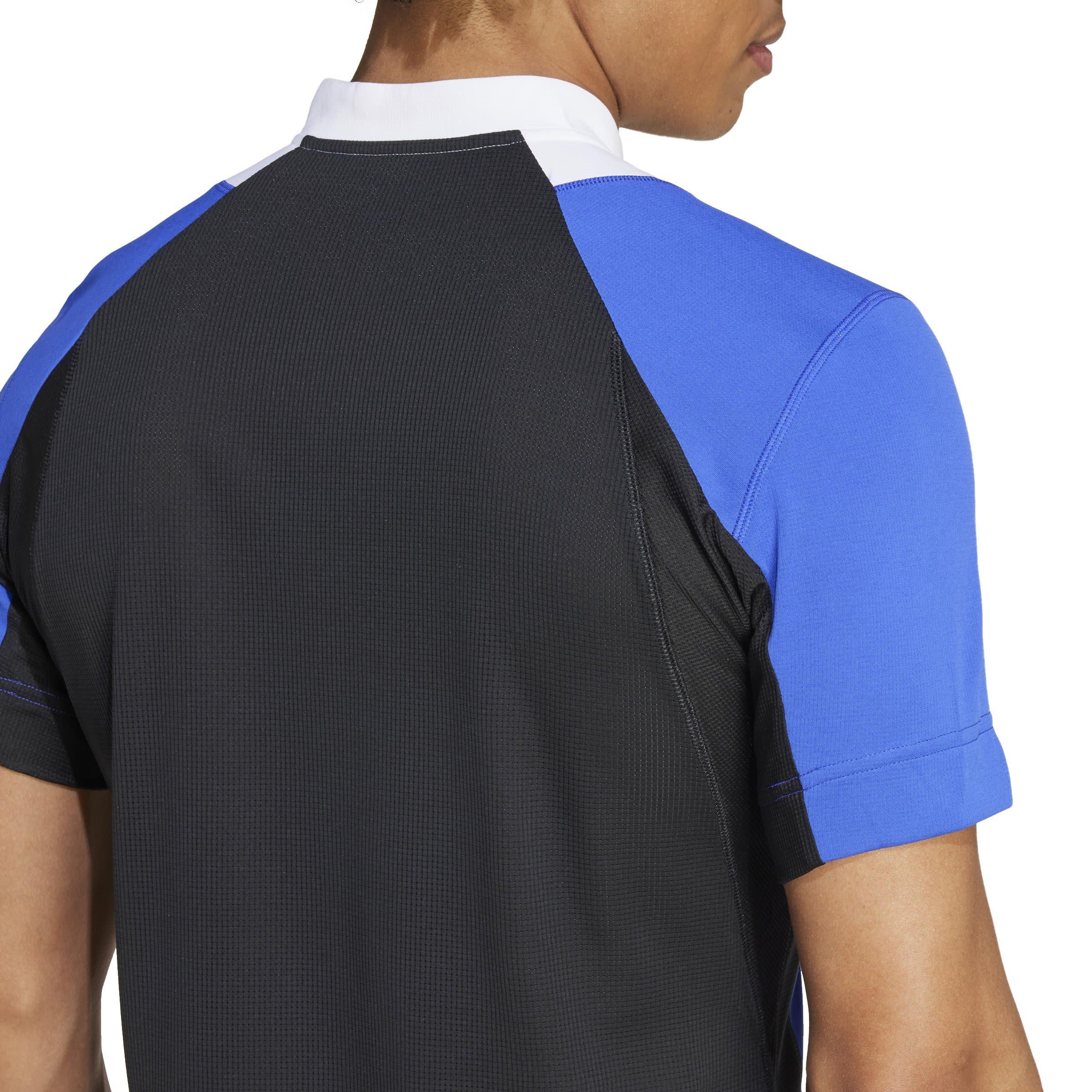 Wht/Blu/Blk - adidas - Tennis Pro HEAT.RDY FreeLift Polo Shirt Mens - 6