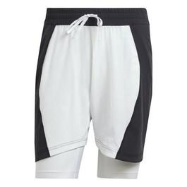 adidas Tennis Shorts and Inner Shorts Set Mens