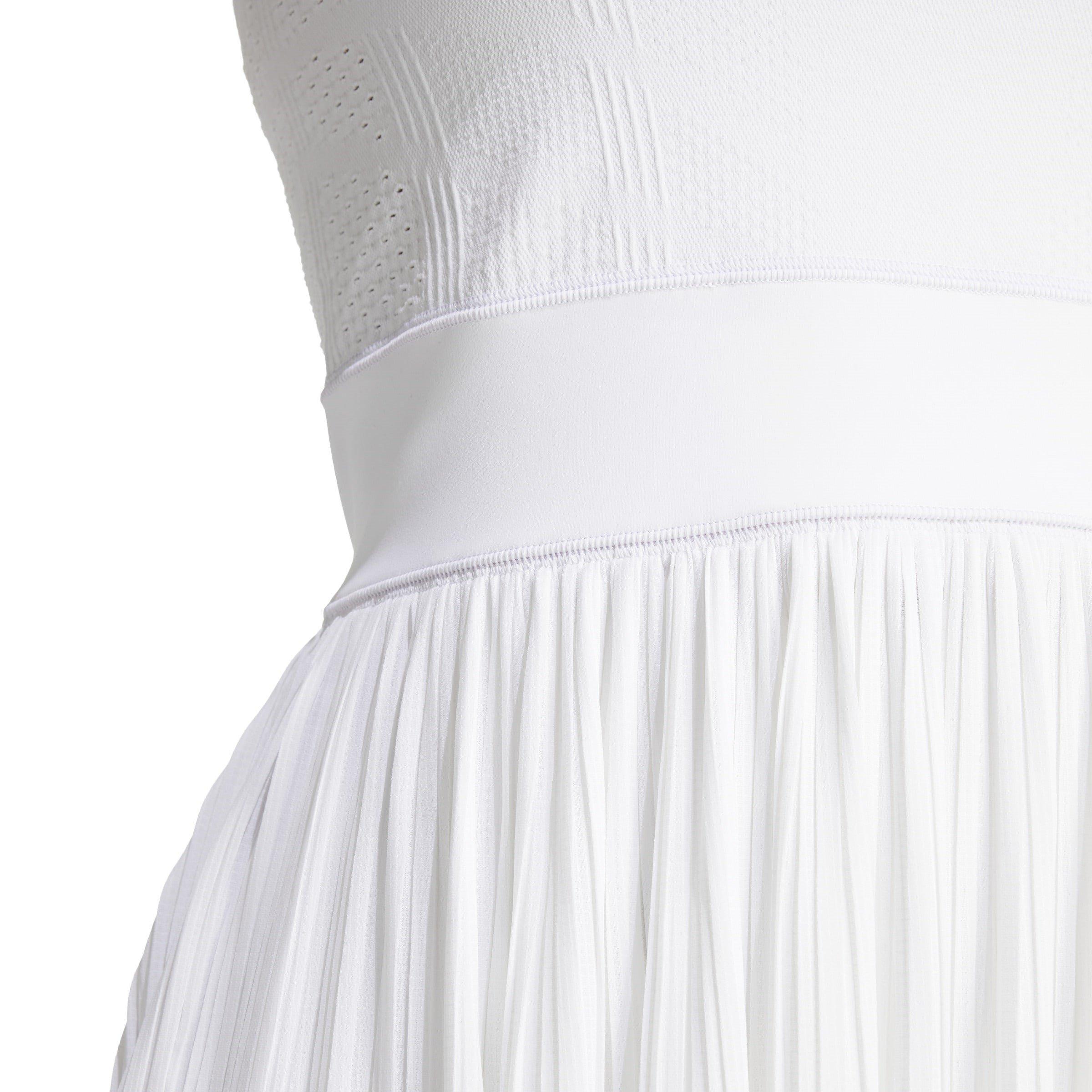 White - adidas - Tennis Pro AEROREADY Dress Womens - 7
