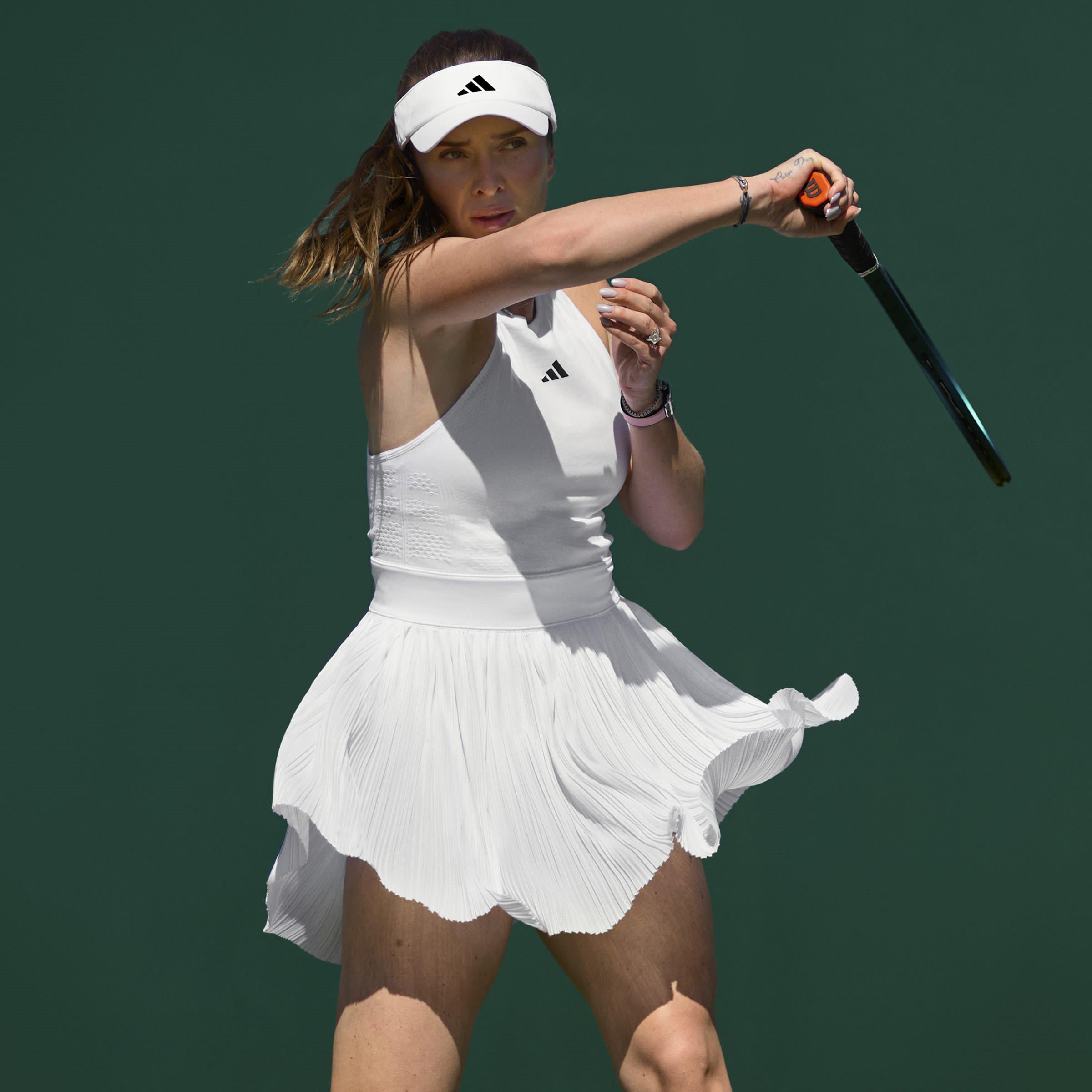White - adidas - Tennis Pro AEROREADY Dress Womens - 8