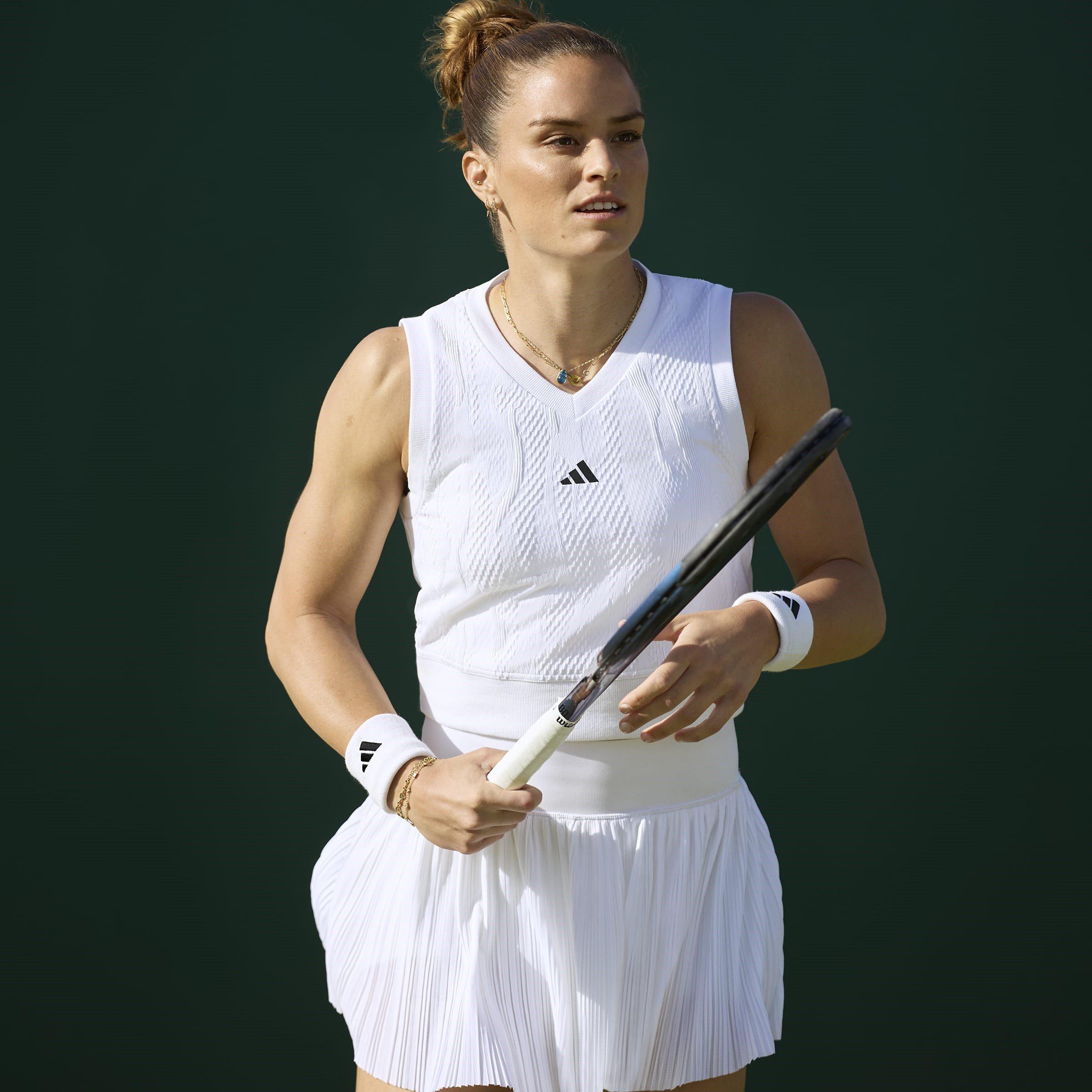 Bianco - adidas - Tennis Pro Pleated Skirt Womens - 8