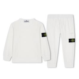 Stone Island Junior Cotton Fleece Tracksuit