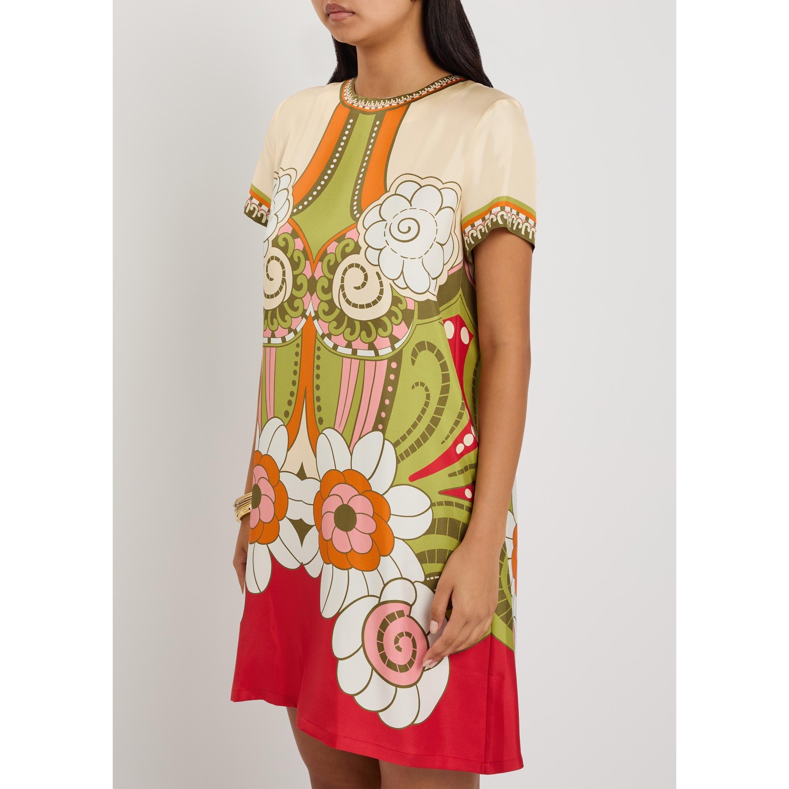 MULTICOLOURED - La DoubleJ - MINI SWING DRESS (PLACÉE) - 2
