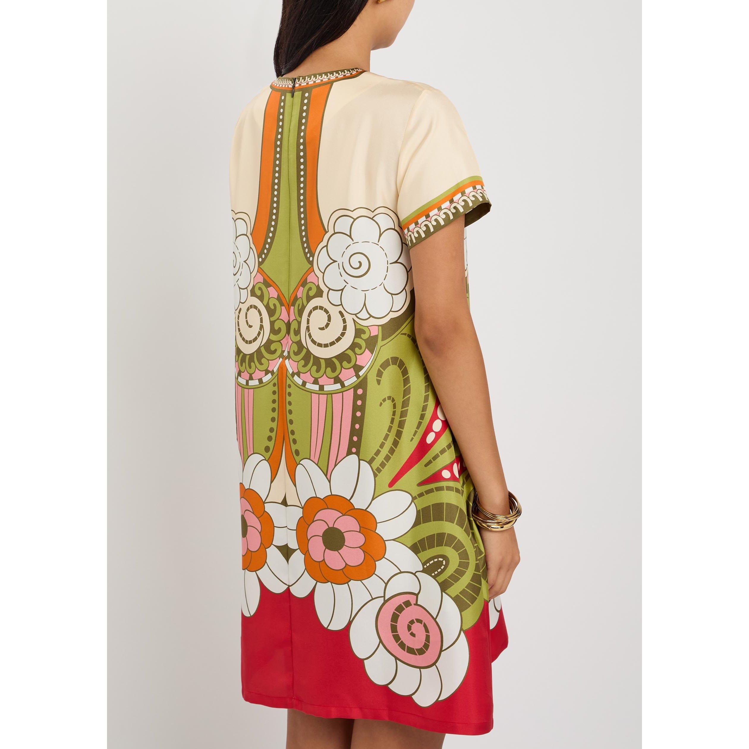 MULTICOLOURED - La DoubleJ - MINI SWING DRESS (PLACÉE) - 3