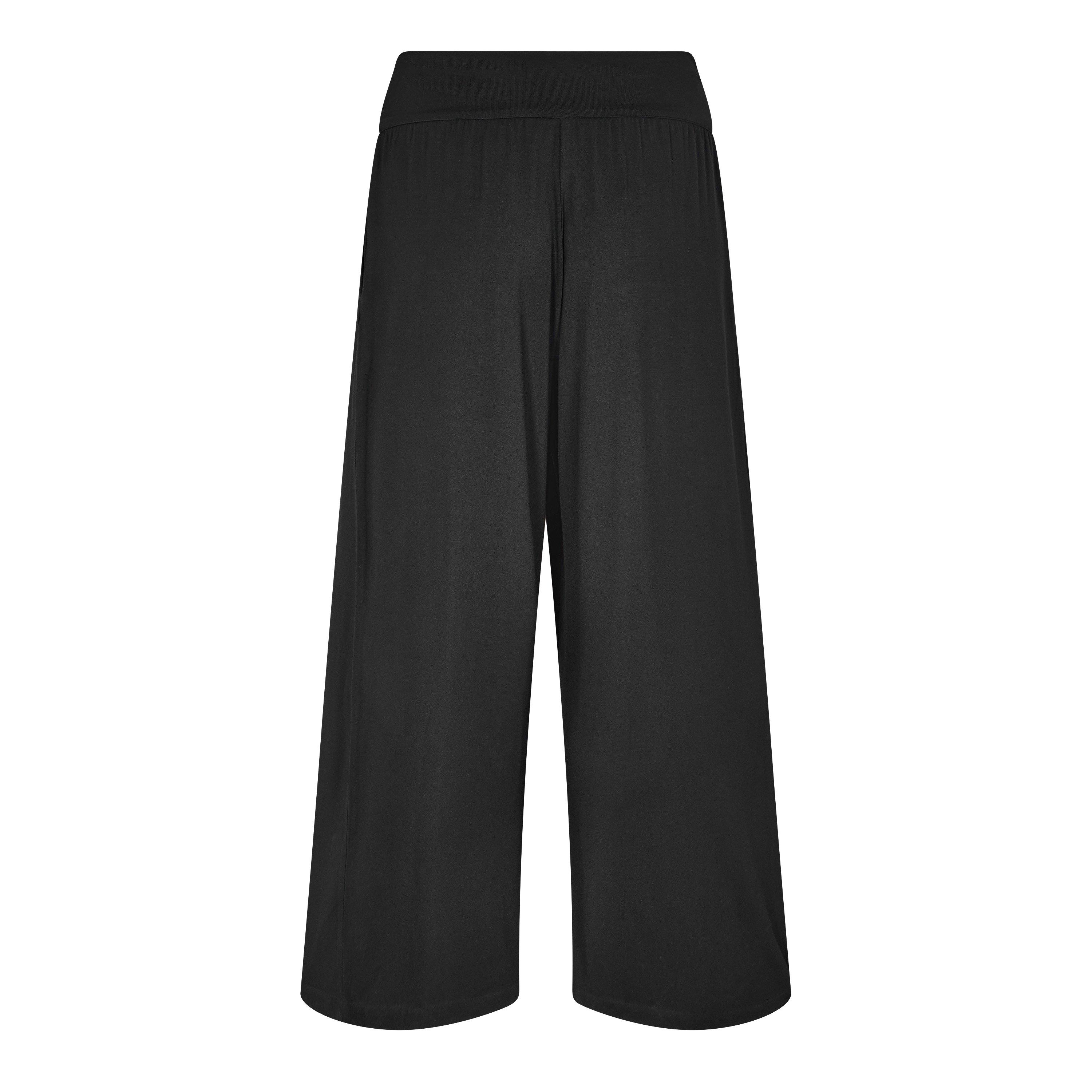 Black - Sweaty Betty - Modal Wide Leg Trousers - 6