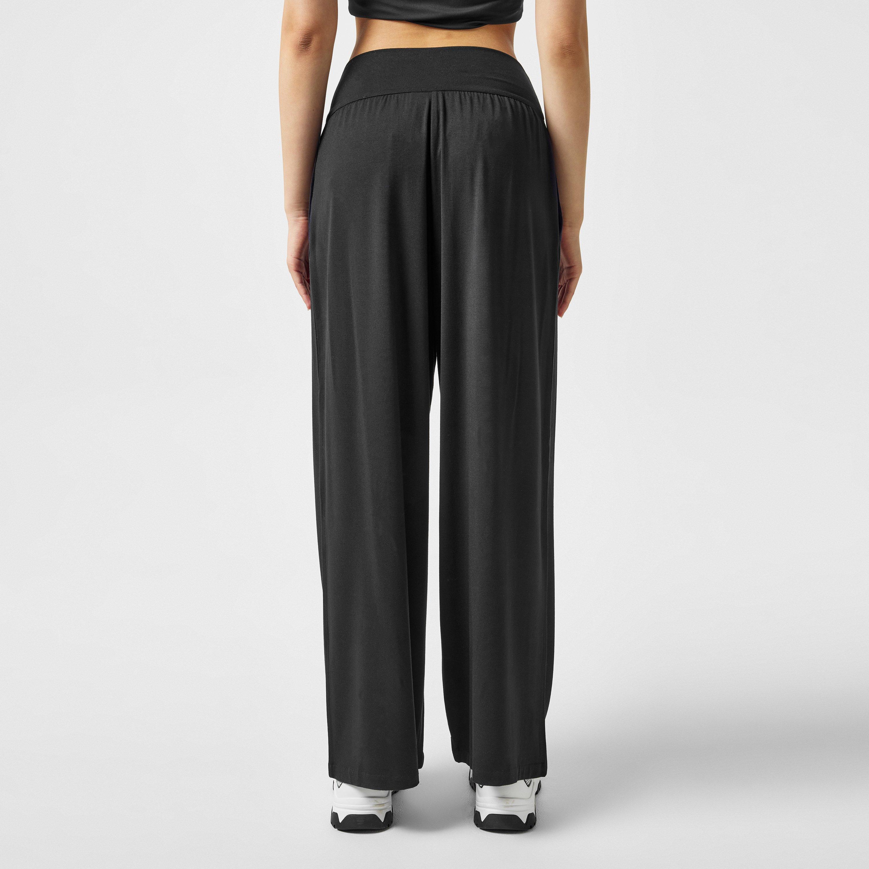 Black - Sweaty Betty - Modal Wide Leg Trousers - 3