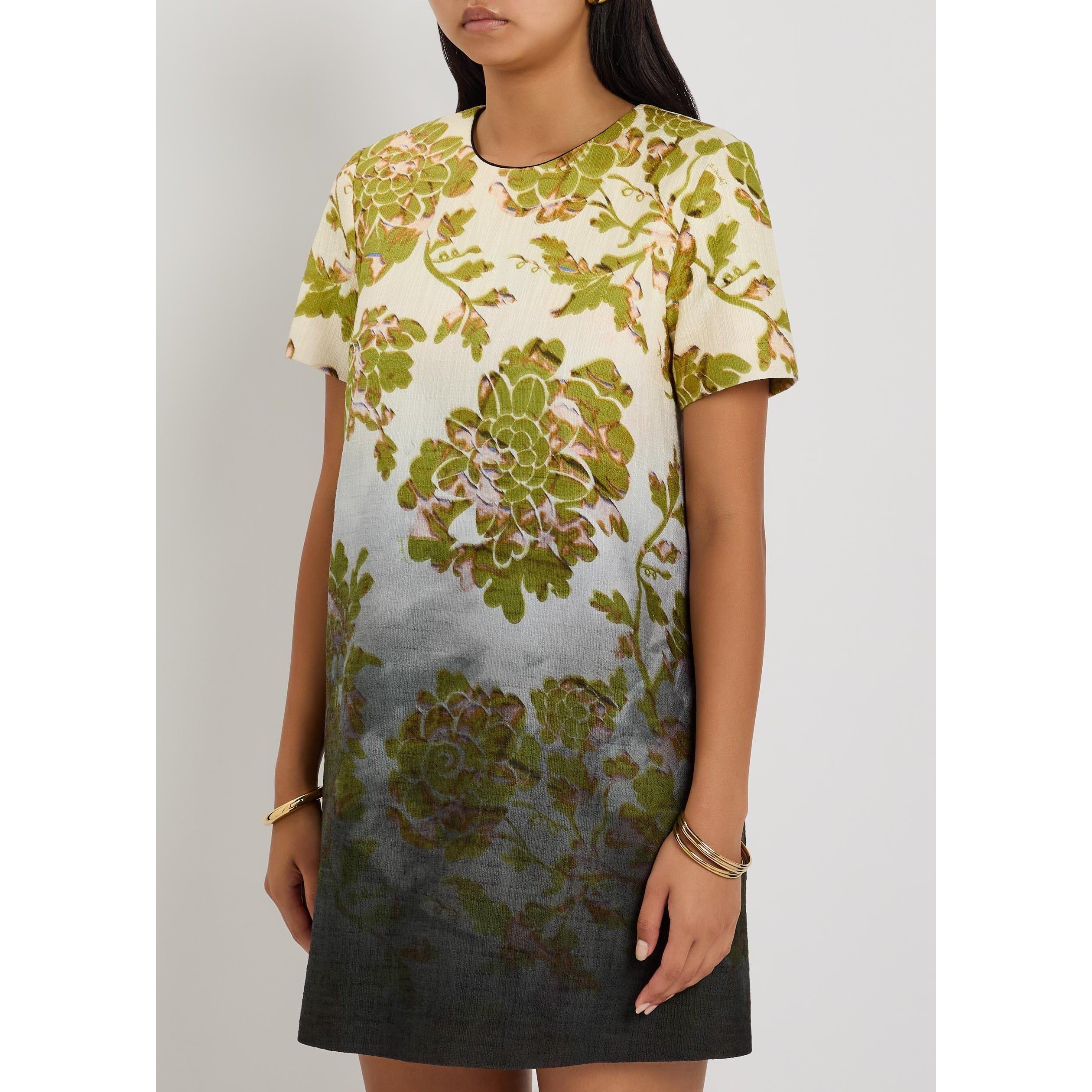 BLACK AND OTHER - La DoubleJ - Women's Swing Cotton Short-Sleeve Round-Neck Mini Dress - 2