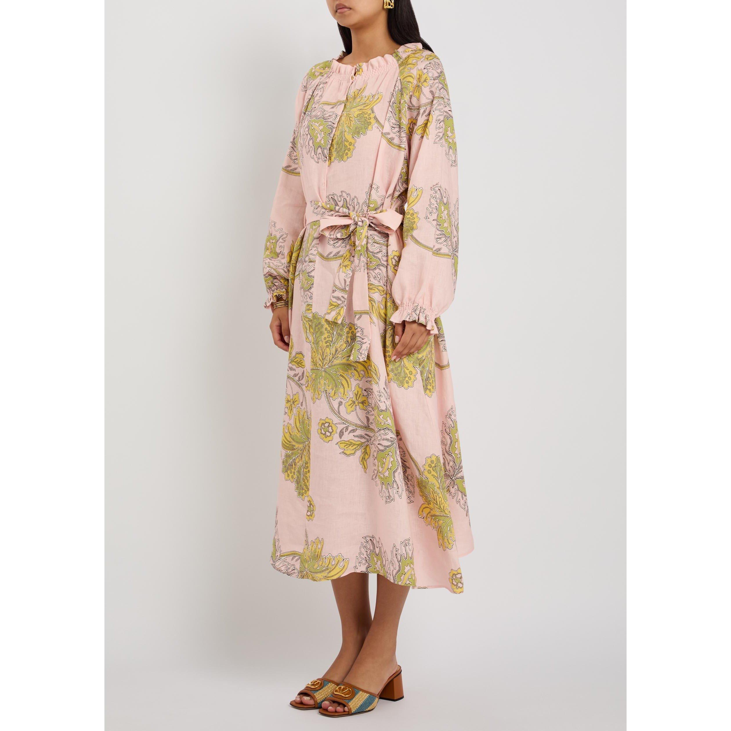 PINK AND OTHER - La DoubleJ - Women's Cerere Linen Shirt-Dress - 2