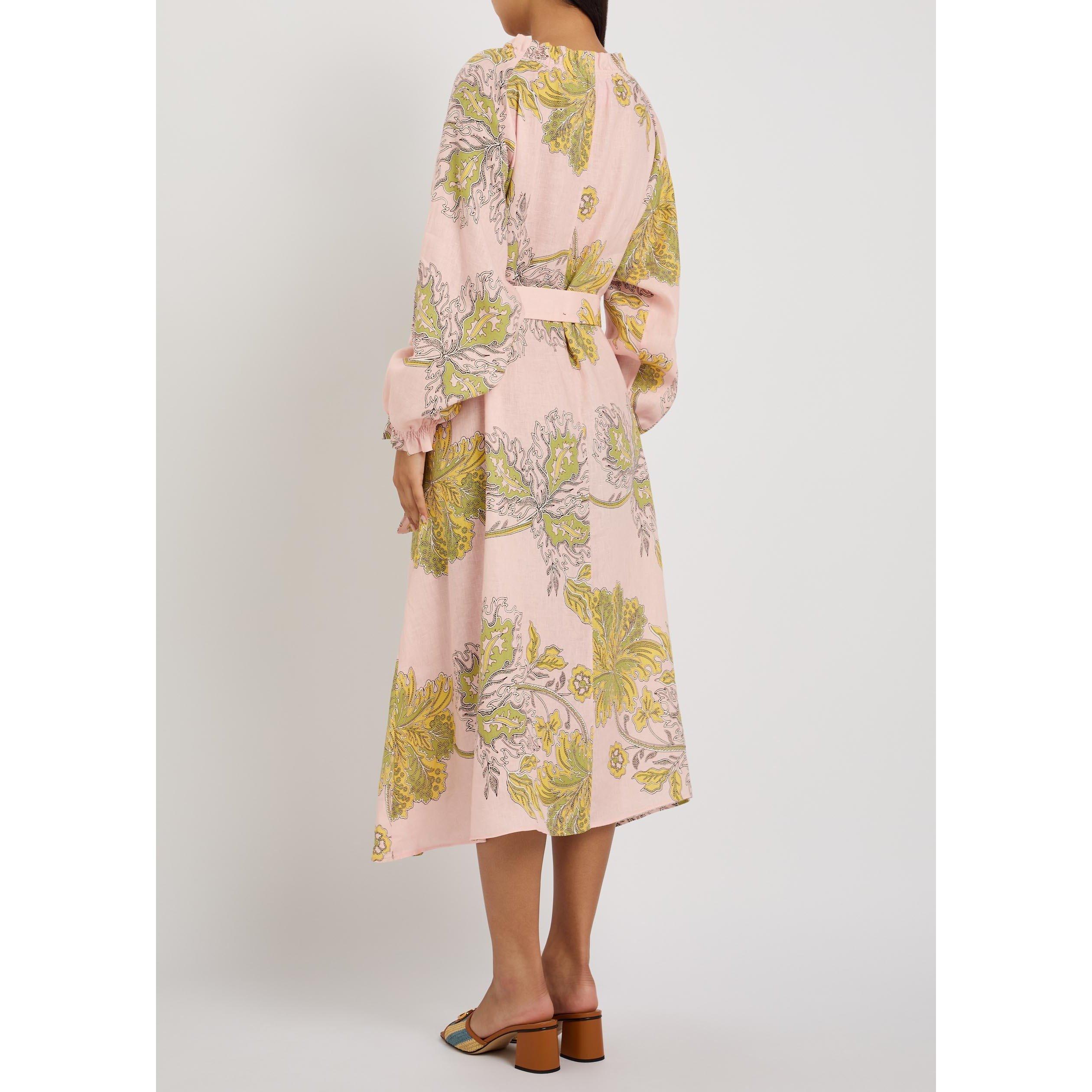 PINK AND OTHER - La DoubleJ - Women's Cerere Linen Shirt-Dress - 3