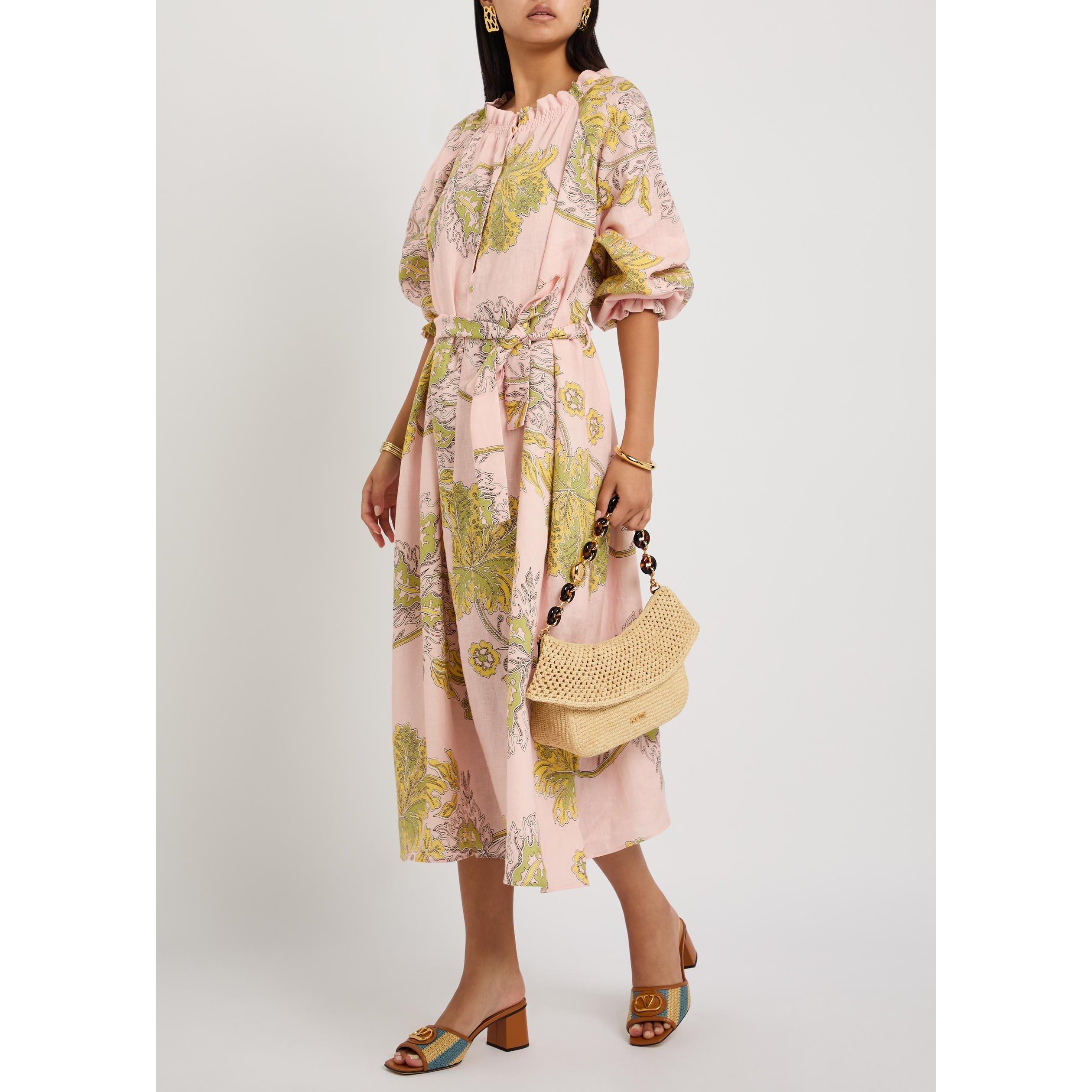 PINK AND OTHER - La DoubleJ - Women's Cerere Linen Shirt-Dress - 5