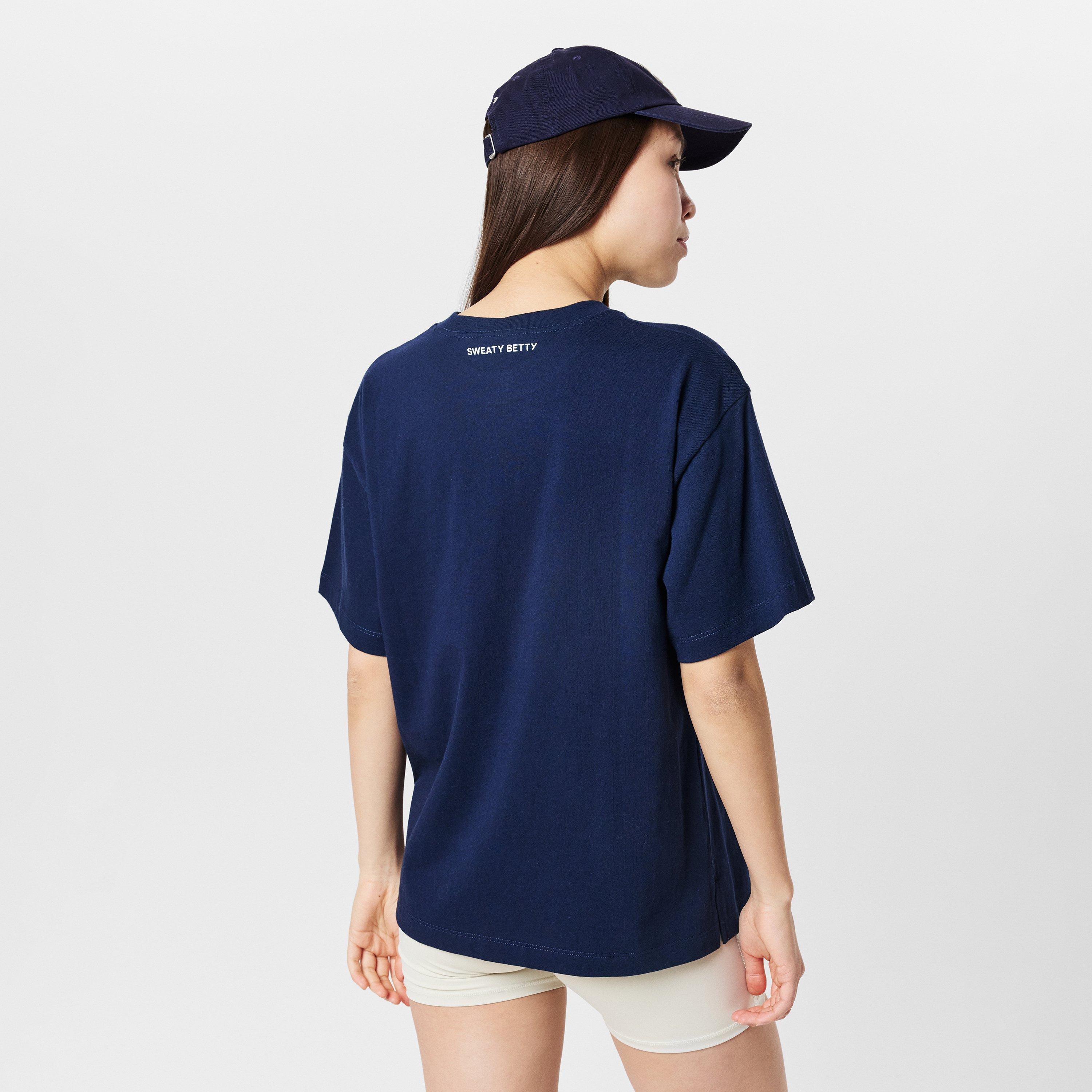 navy blue - Sweaty Betty - Find Your Power Tee - 4