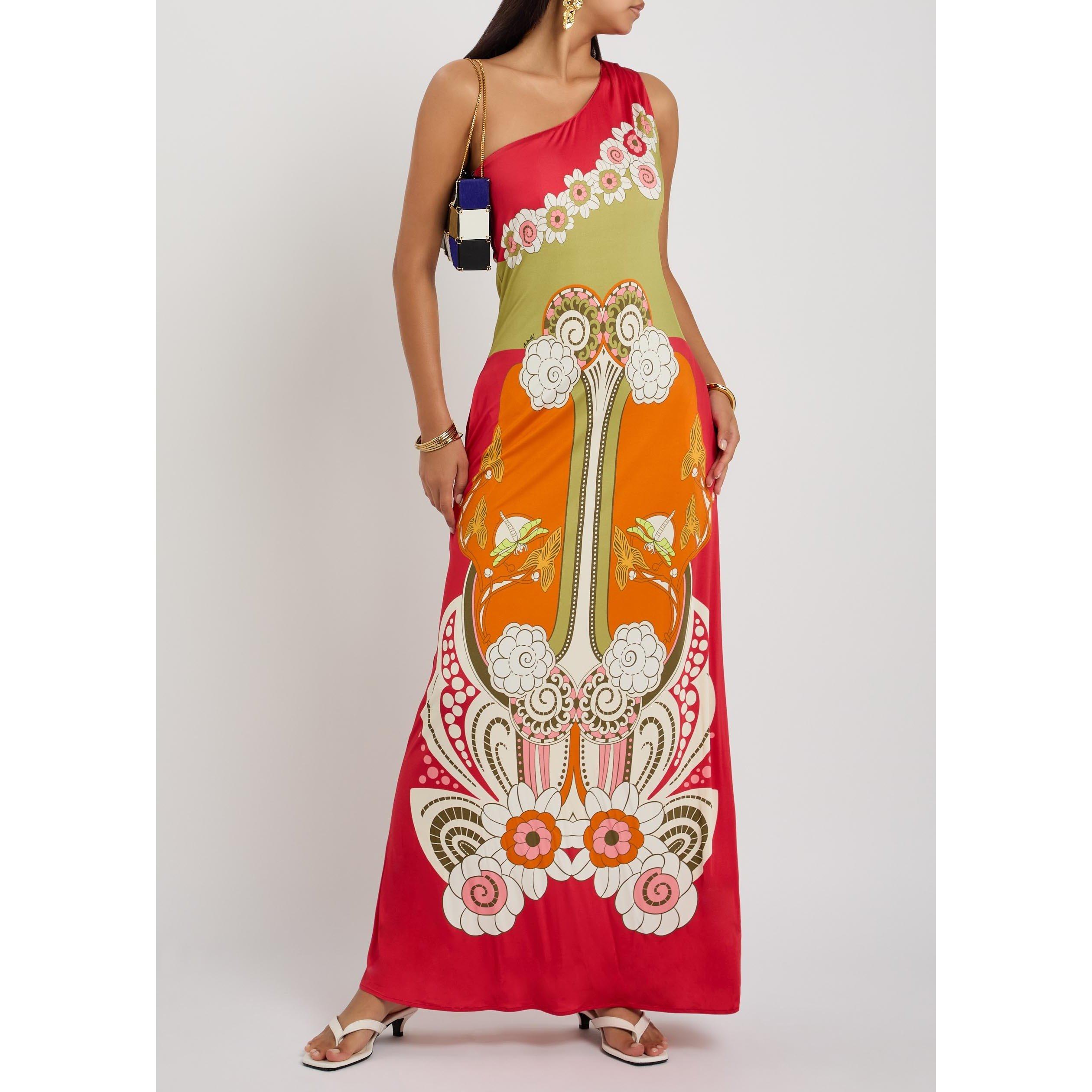 MULTICOLOURED - La DoubleJ - CLINGY ROY DRESS PLACÉE - 5
