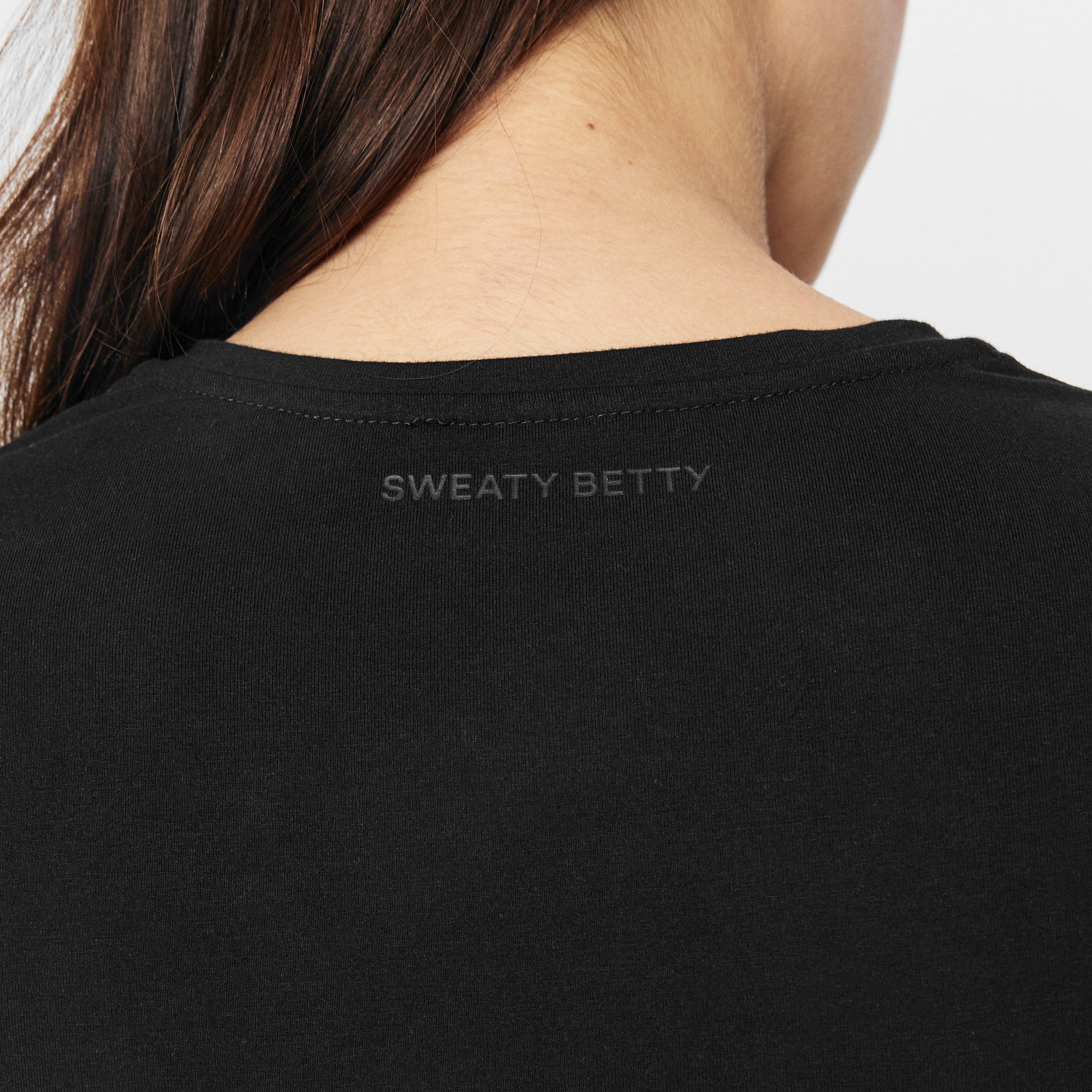 black - Sweaty Betty - Women's Essential Long-Sleeve T-Shirt - 4