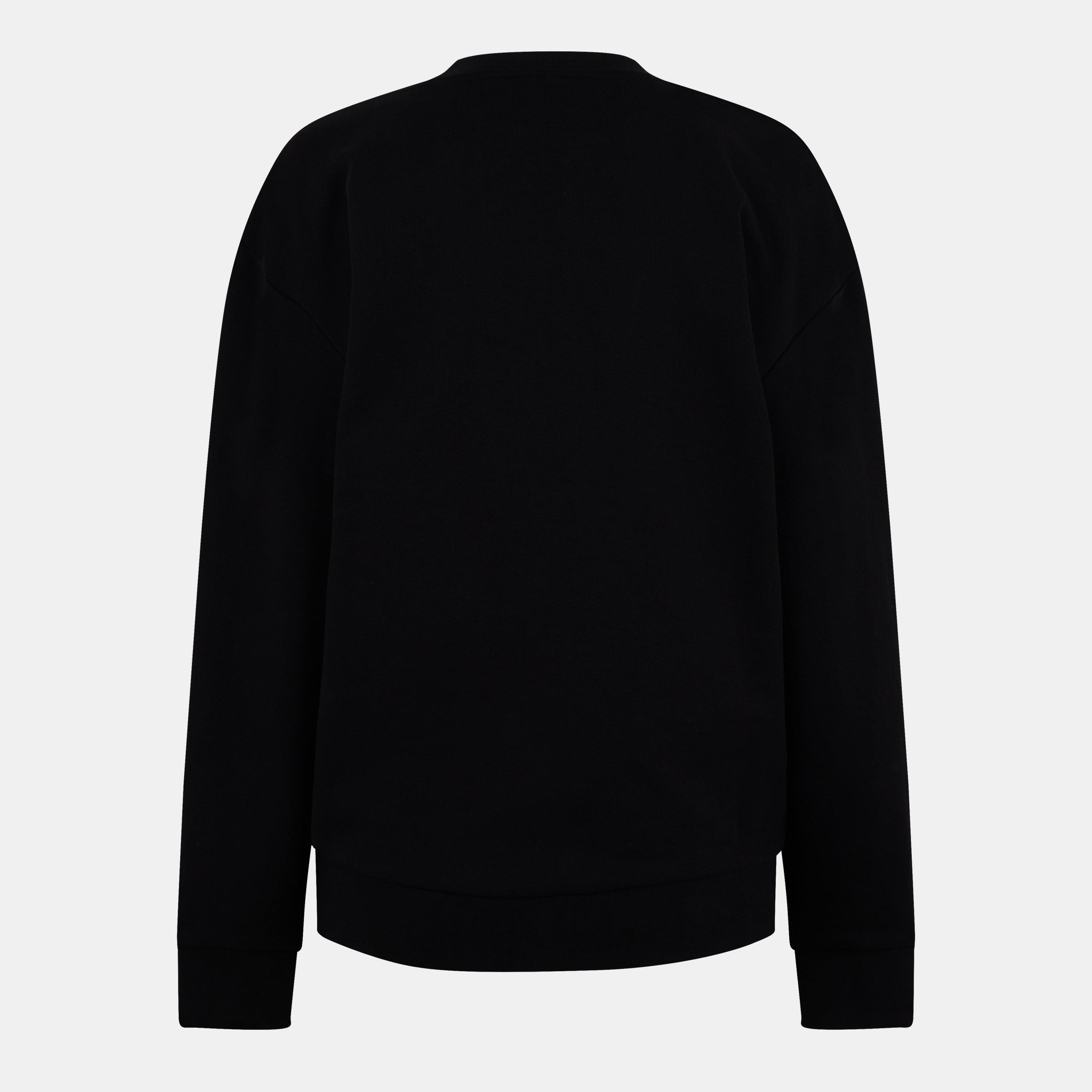 Black - Hugo - Diamante Easy Crew Sweater - 6