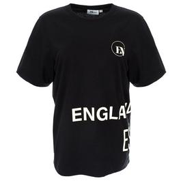 England Netball ENG Oversize Womens Netball T Shirt