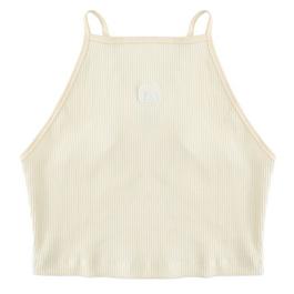 England Netball Ribbed Netball Fitted Crop Top