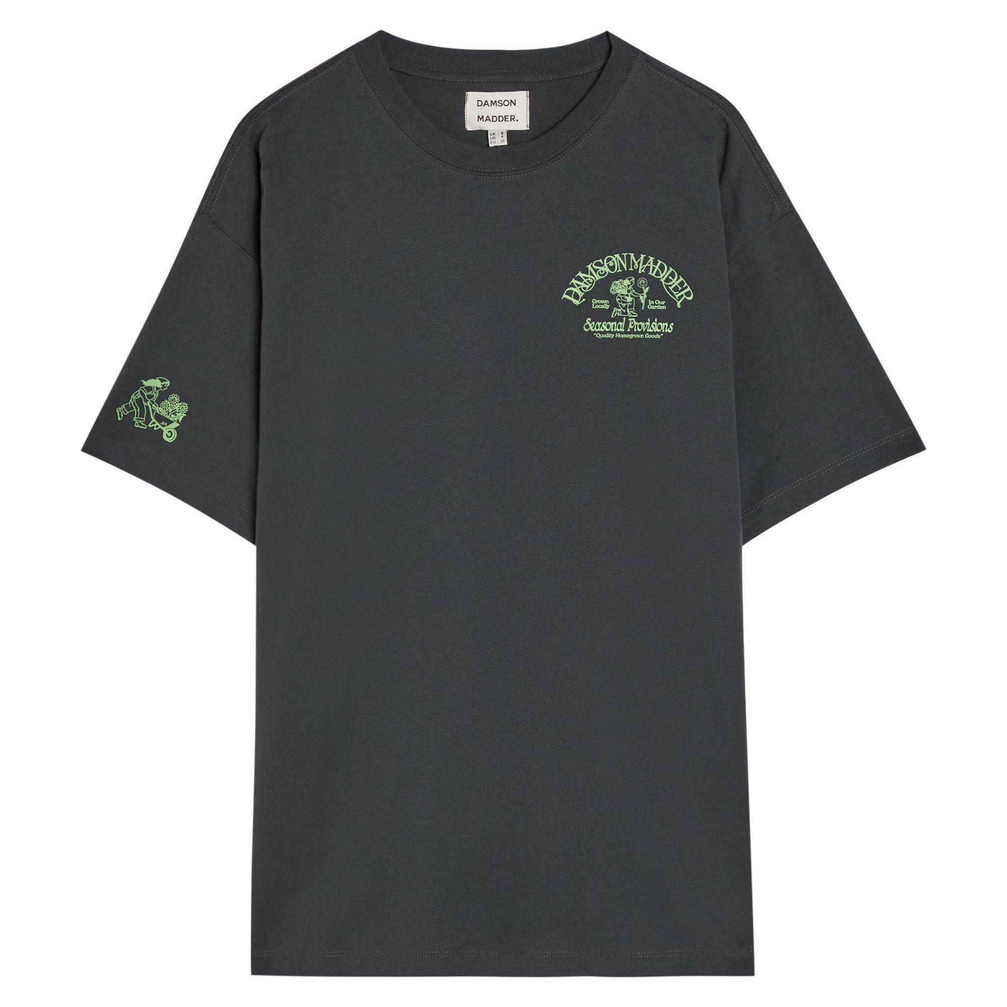 BLACK - Damson Madder - T GROWN IN THE GARDEN TEE