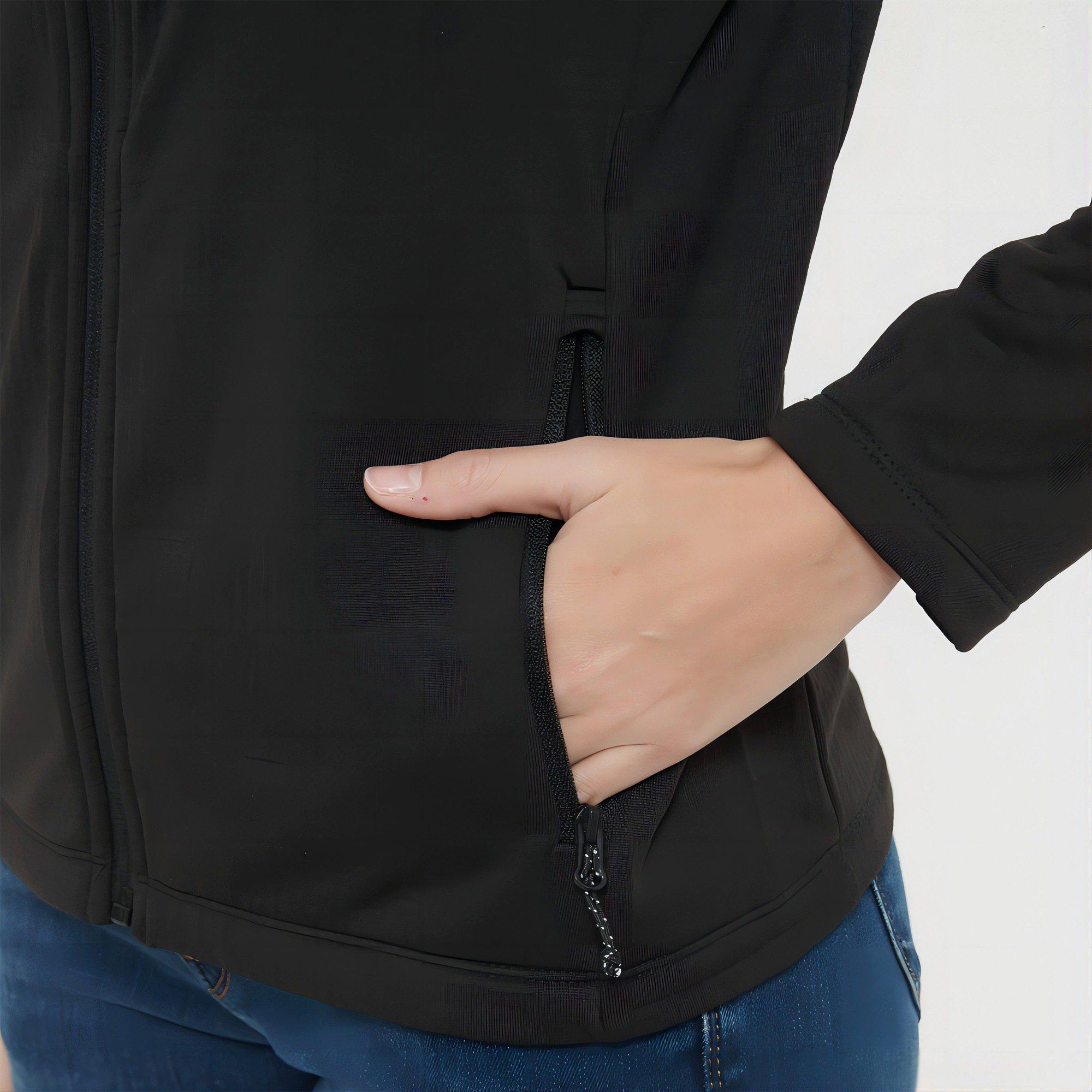 Zwart - Gelert - Fleece Jacket Ladies - 6