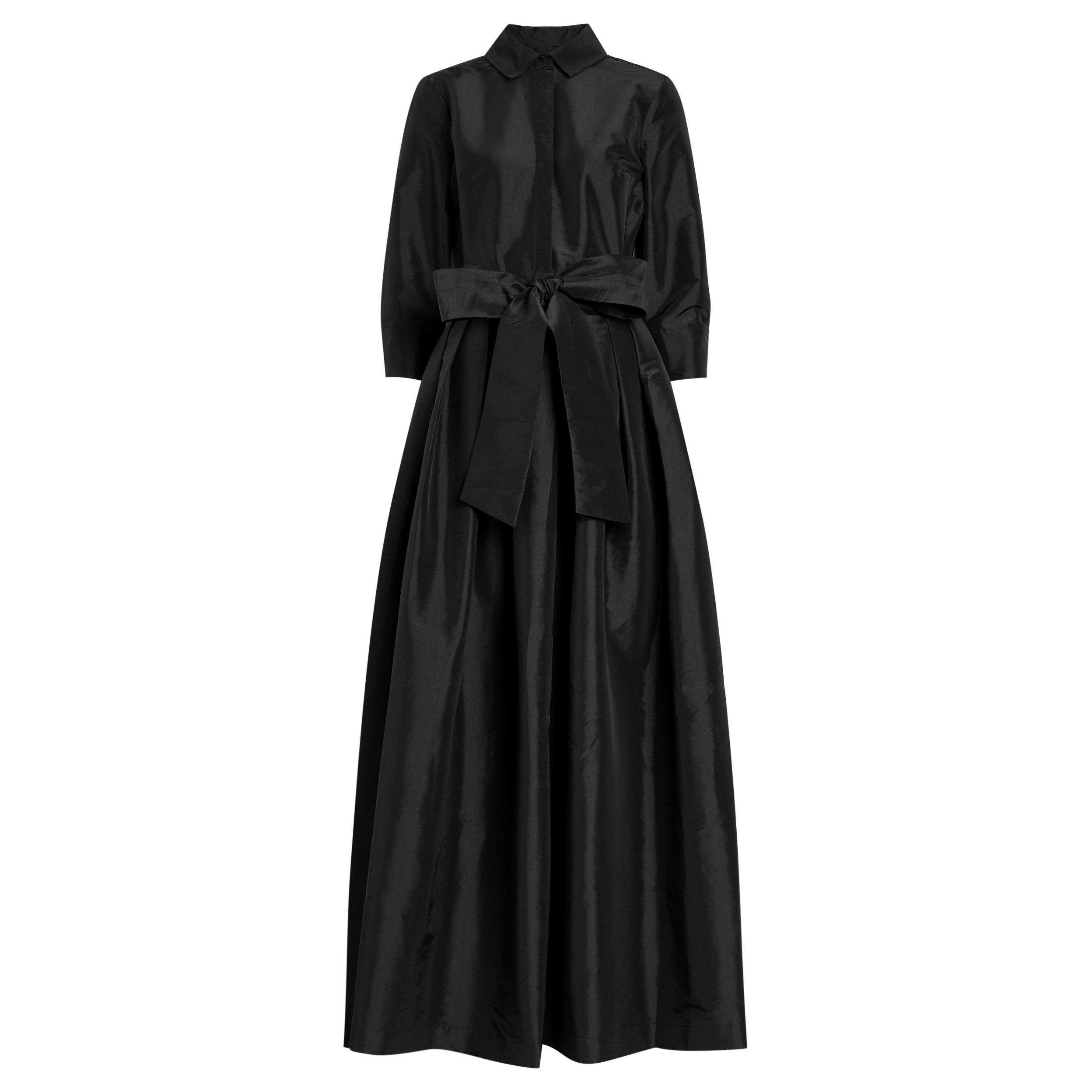 BLACK - Jonathan Simkhai - Women's Julip Belted Shirt Dress - 1