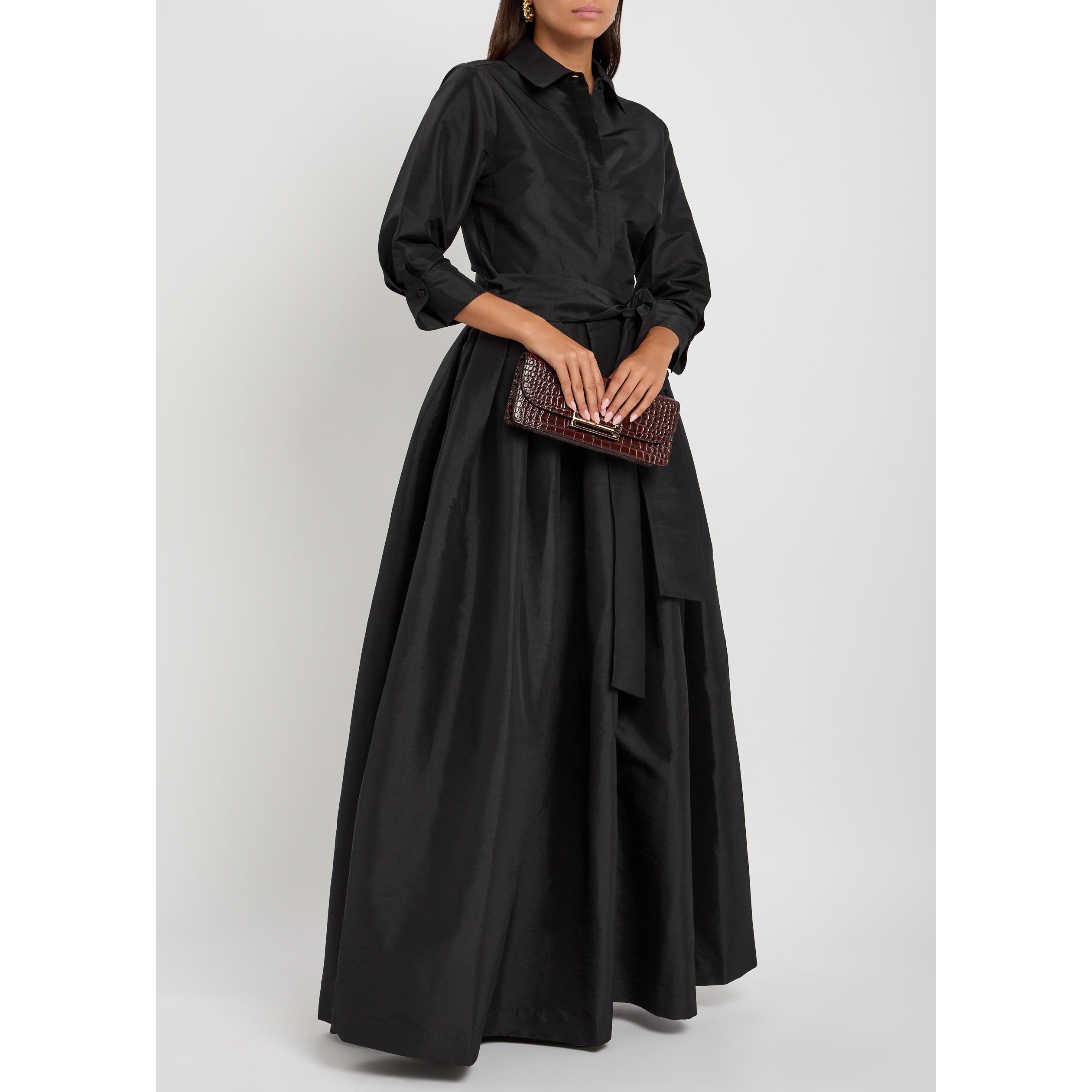 BLACK - Jonathan Simkhai - Women's Julip Belted Shirt Dress - 2