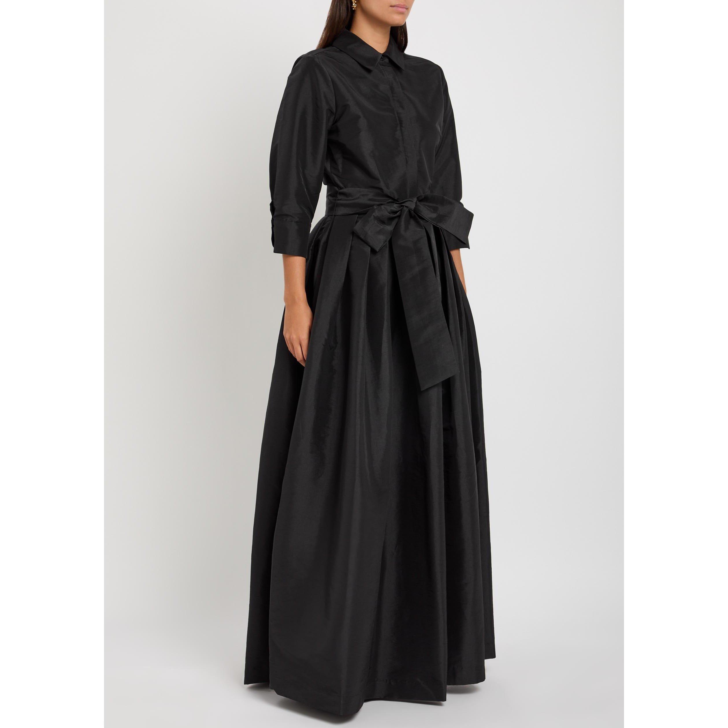 BLACK - Jonathan Simkhai - Women's Julip Belted Shirt Dress - 5