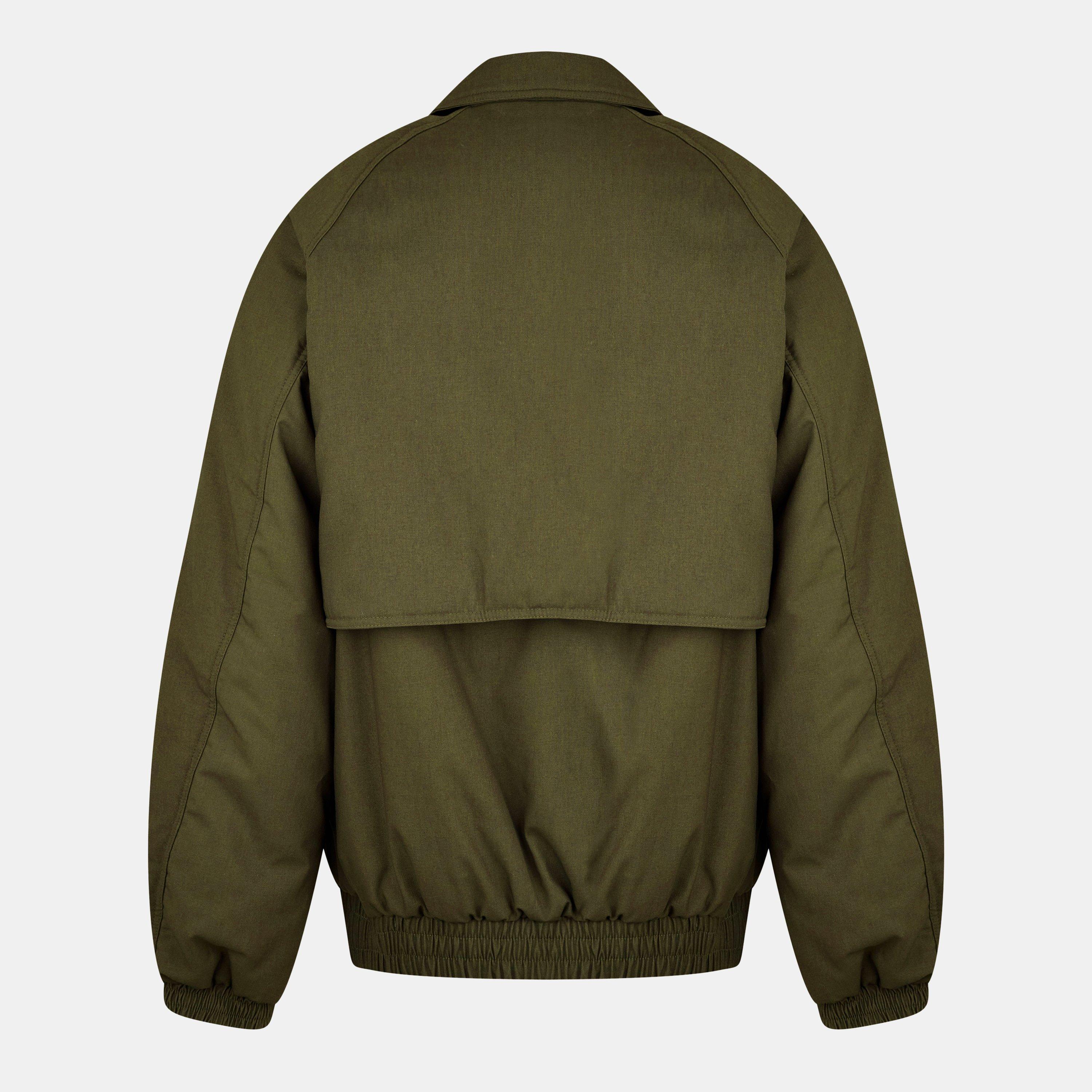 Khaki - Jack Wills - Long Sleeve Full Zip Harrington Jacket - 2