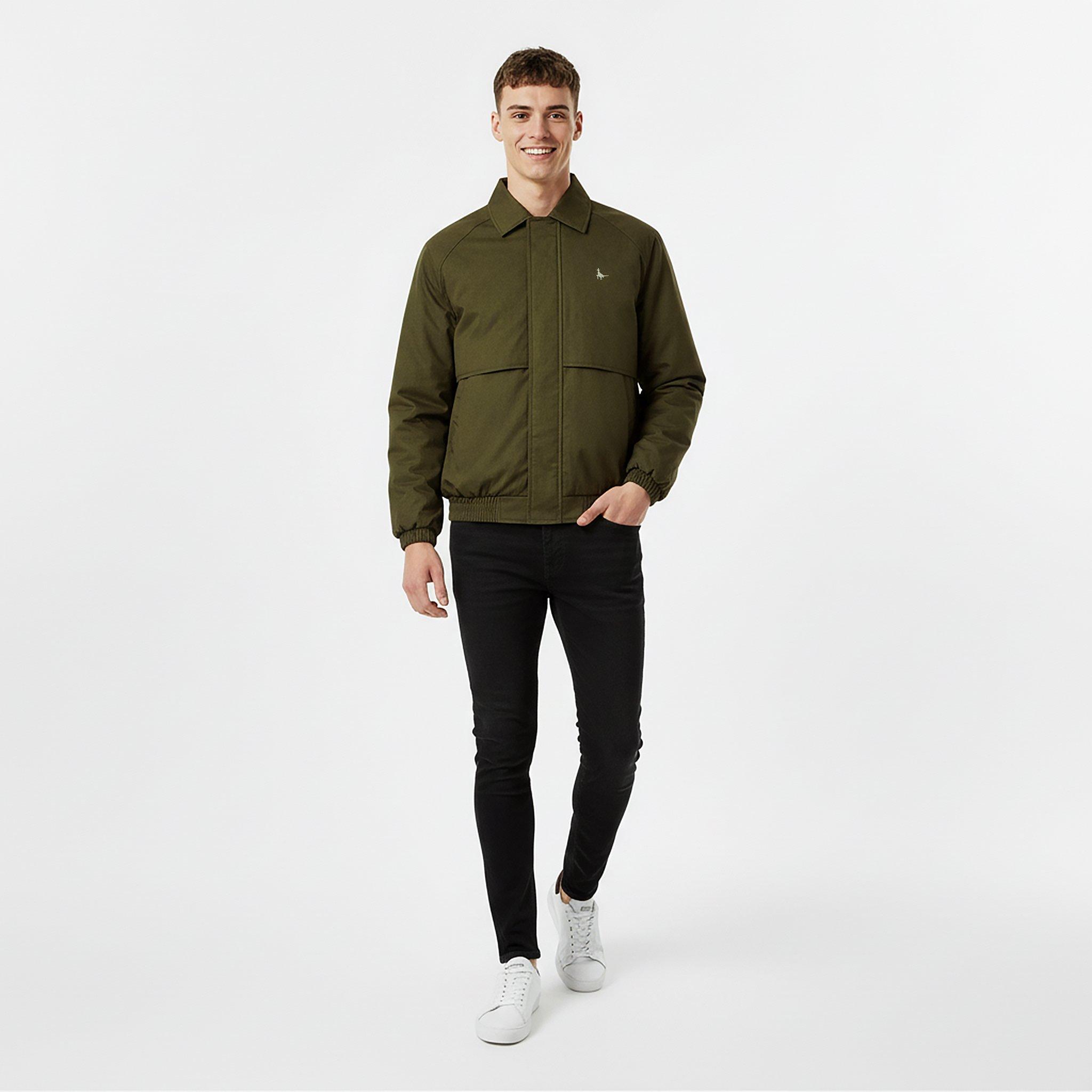 Jack Wills Men's Long Sleeve Full Zip Harrington Jacket | Jack